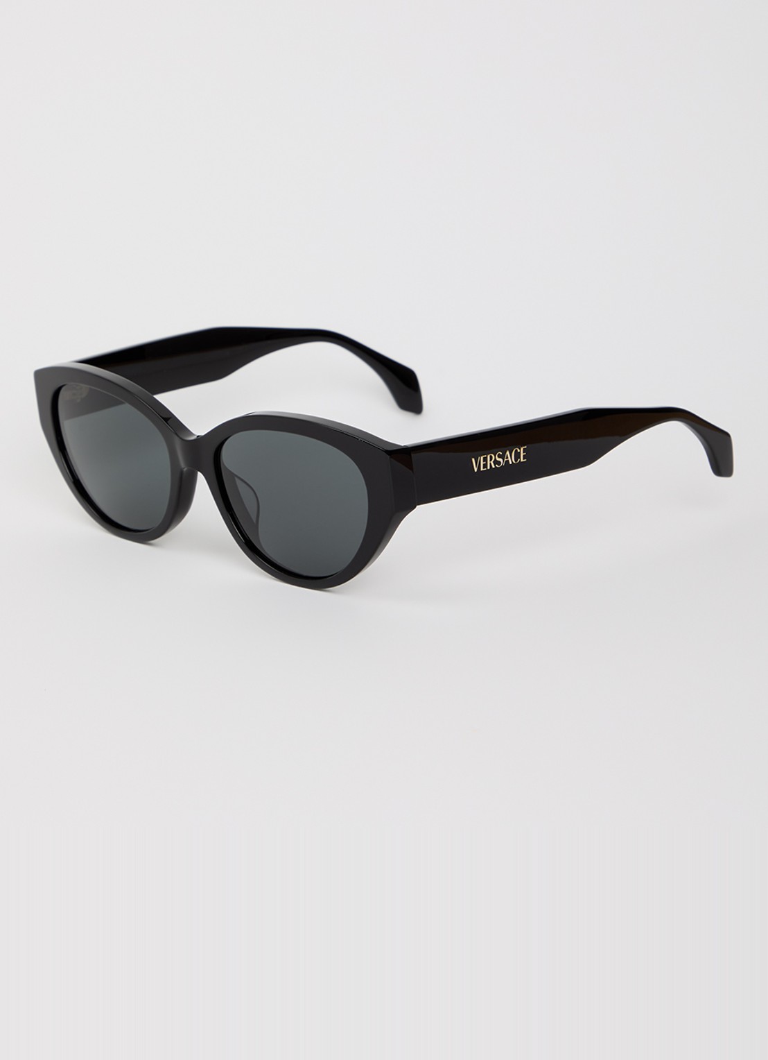 Versace Cat Eye zonnebril VE4495D - voorkant zwart