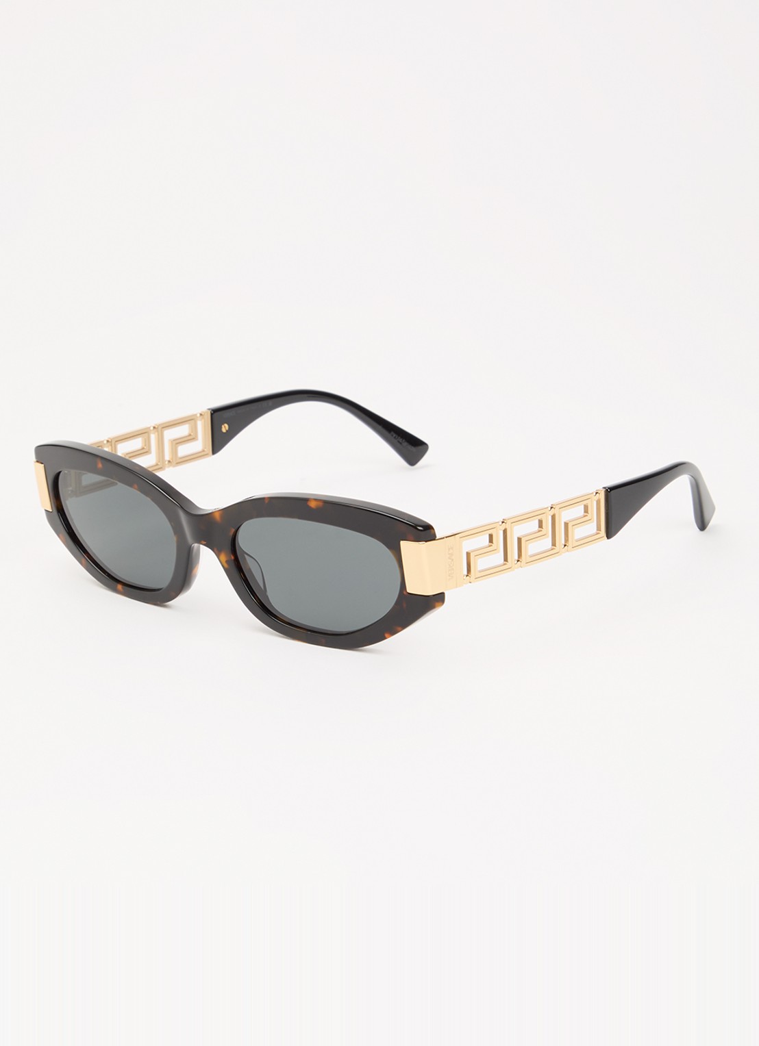 Versace Cat Eye zonnebril VE4501 - voorkant donkerbruin