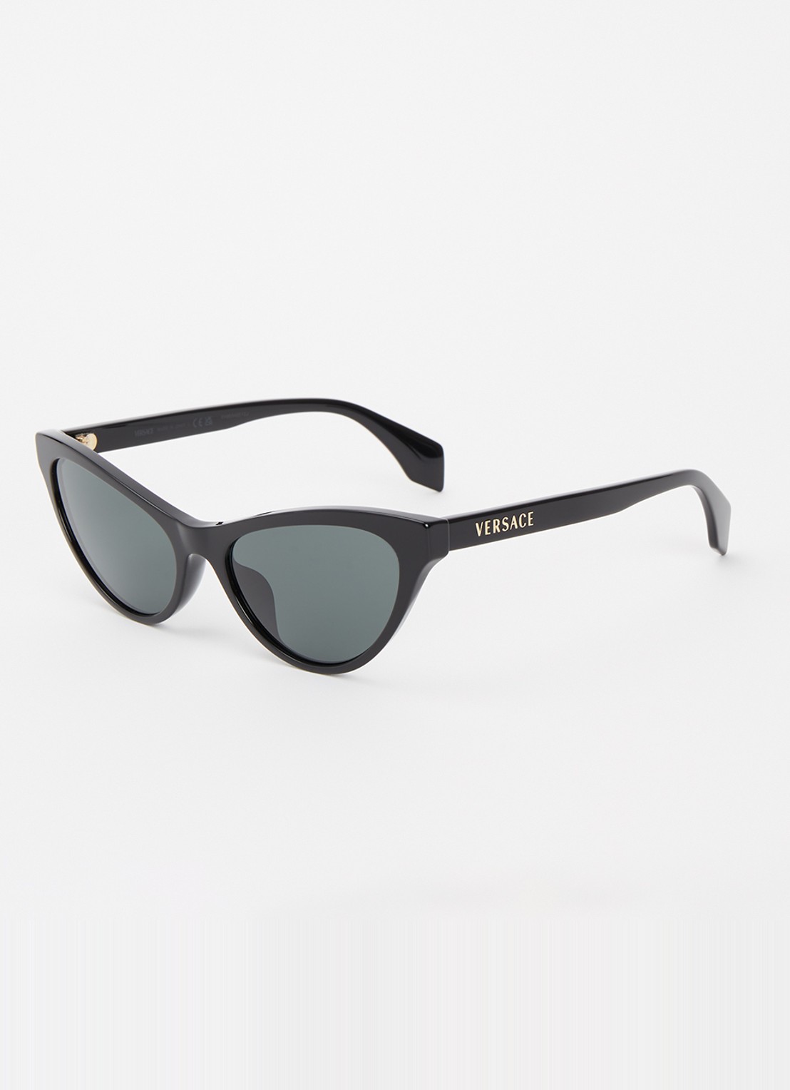 Versace Cat Eye zonnebril VE4522U - voorkant zwart