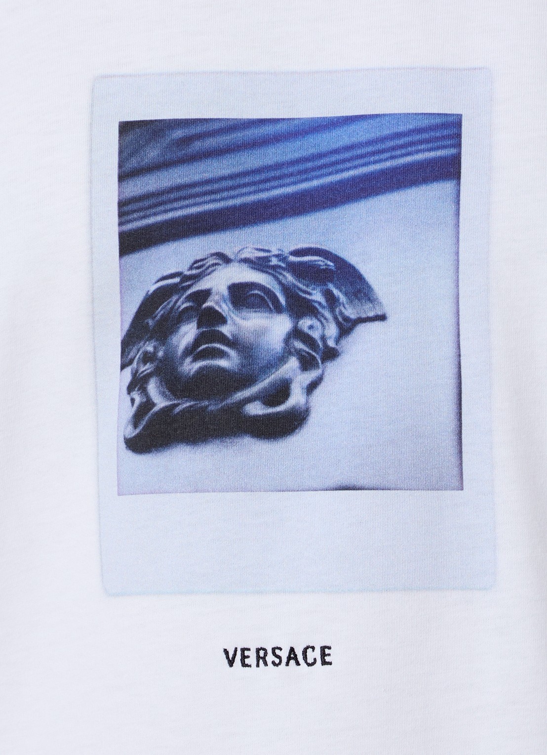 Versace Medusa T-shirt met print - detail 4 wit