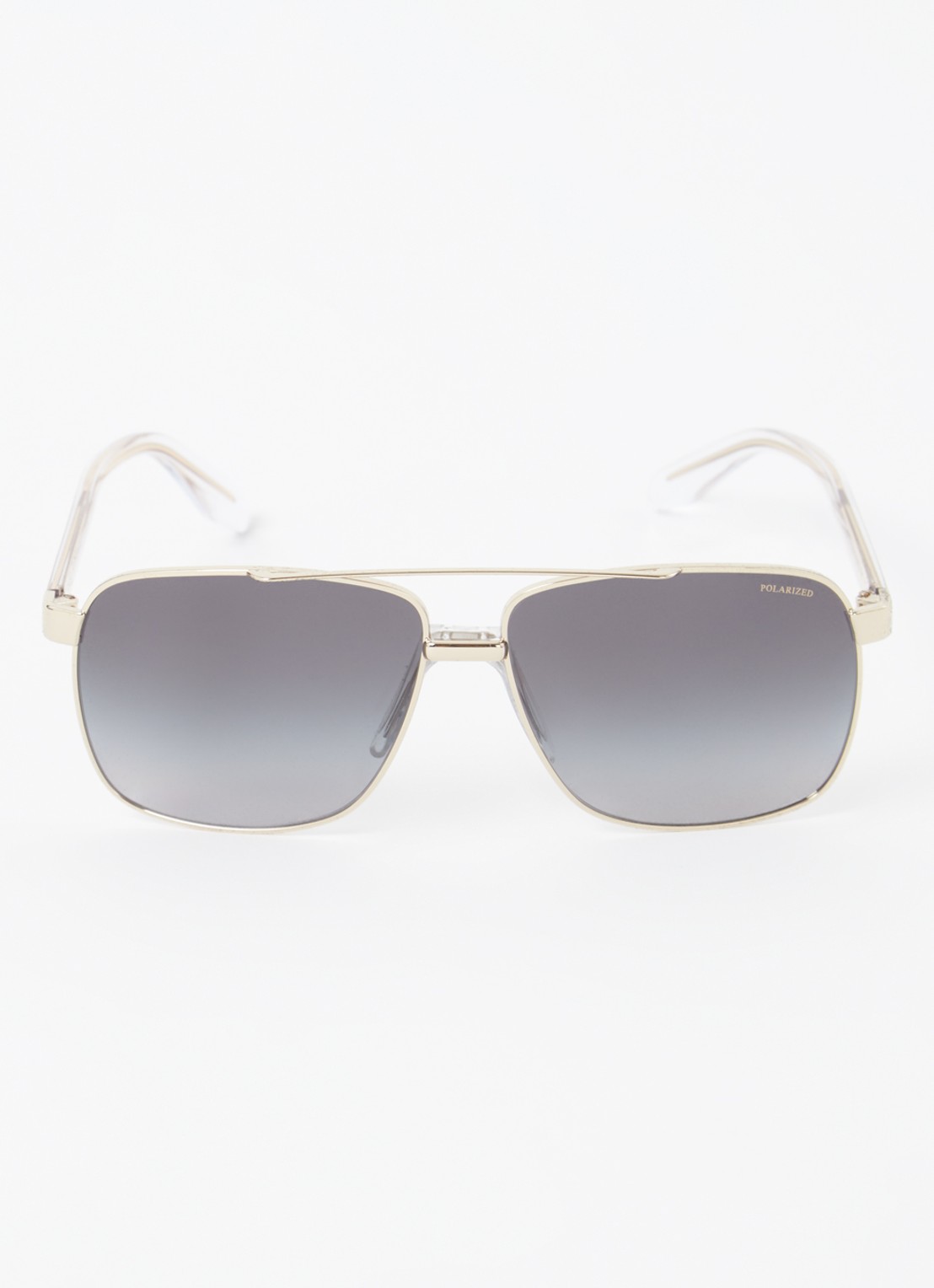 Versace Piloten zonnebril gepolariseerd VE2174  - detail 2 goud