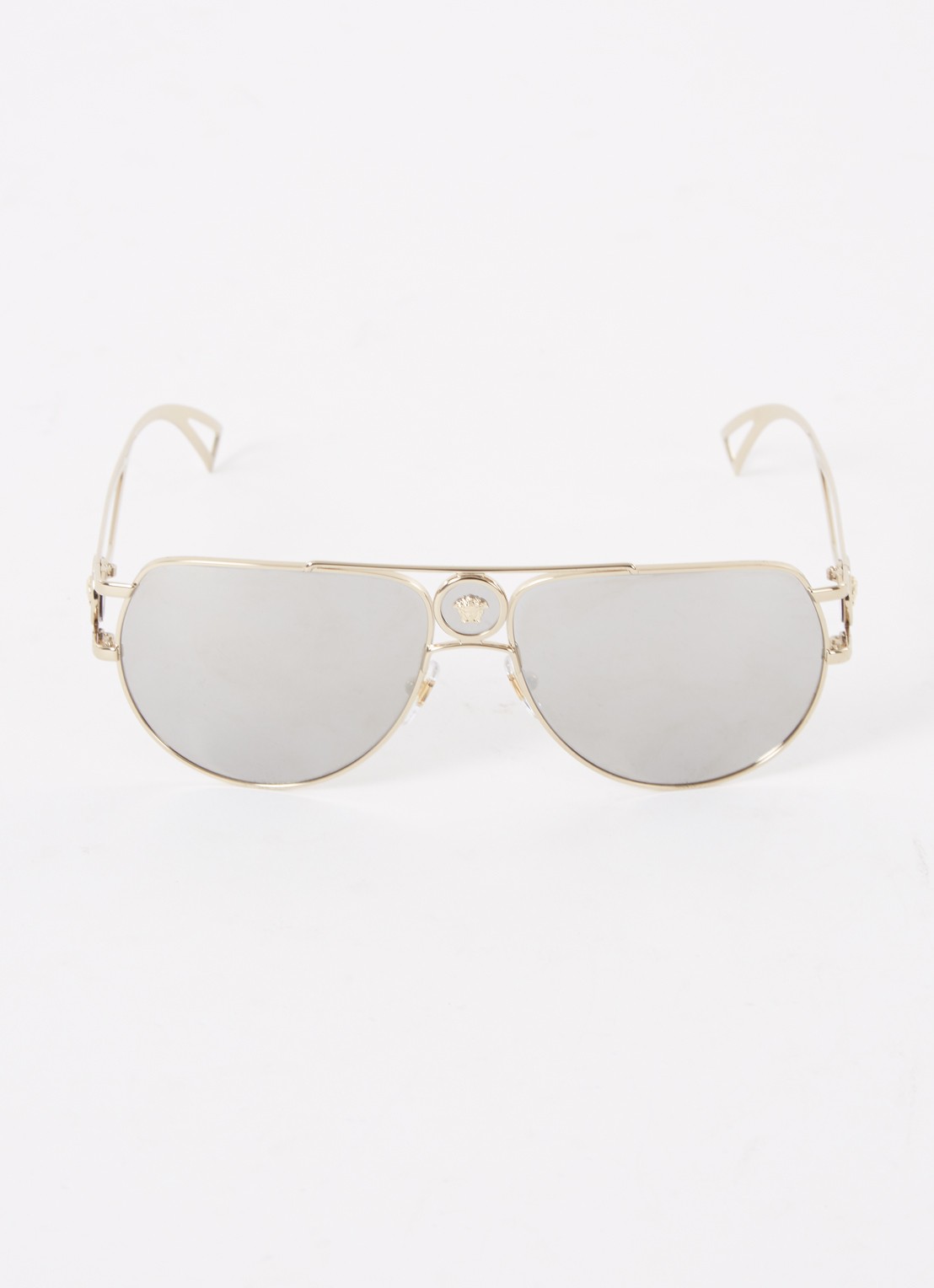 Versace Piloten zonnebril VE2225 - voorkant 2 goud