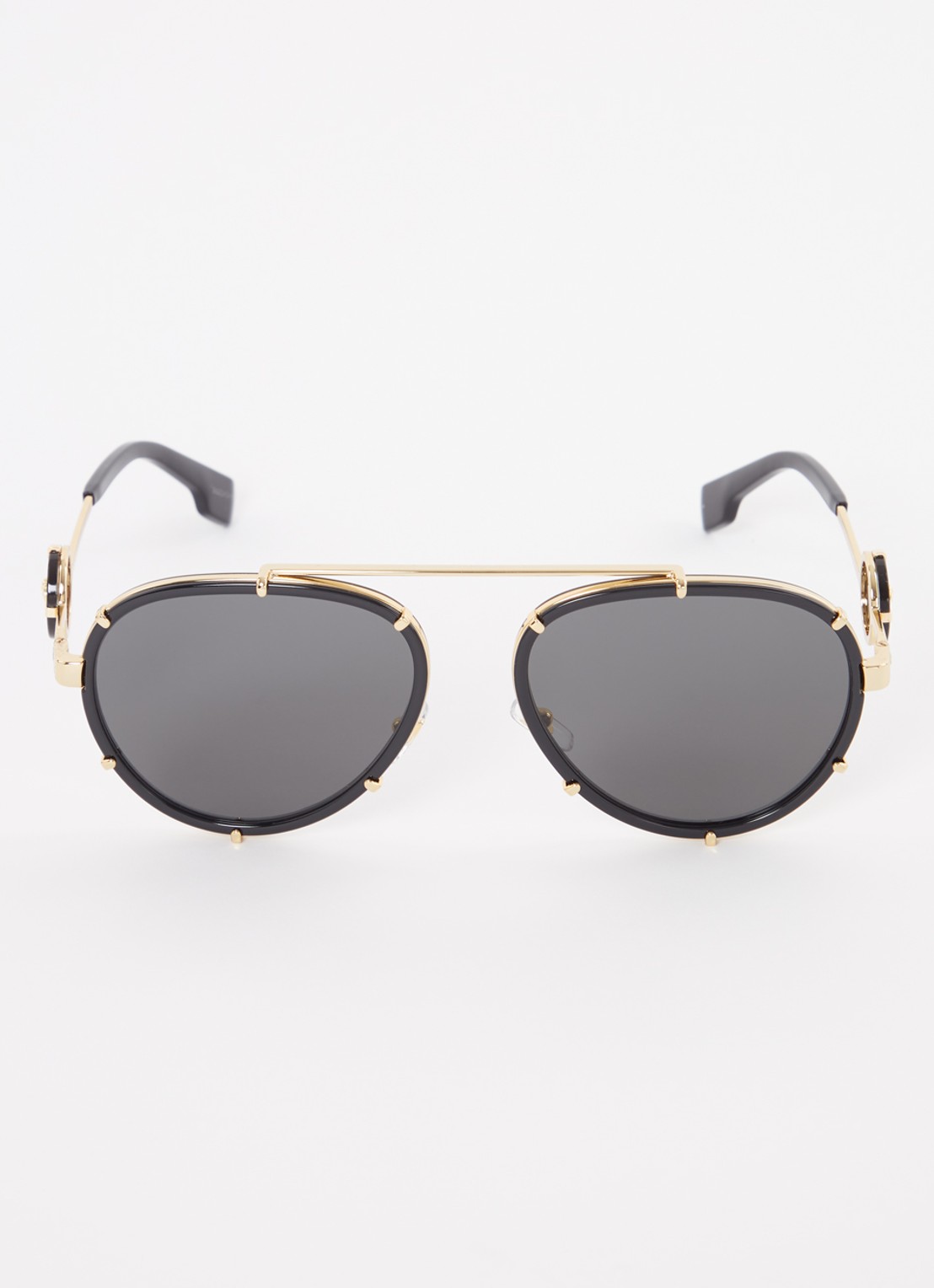 Versace Piloten zonnebril VE2232 - detail 3 goud