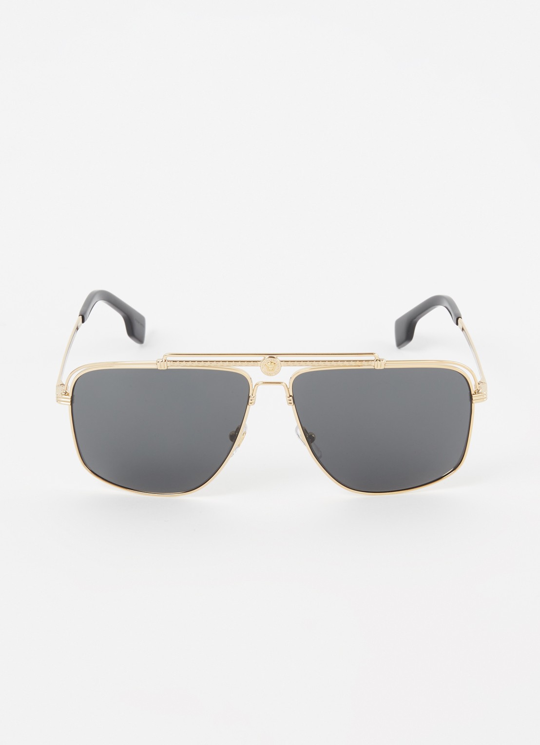 Versace Piloten zonnebril VE2242 - voorkant 2 goud