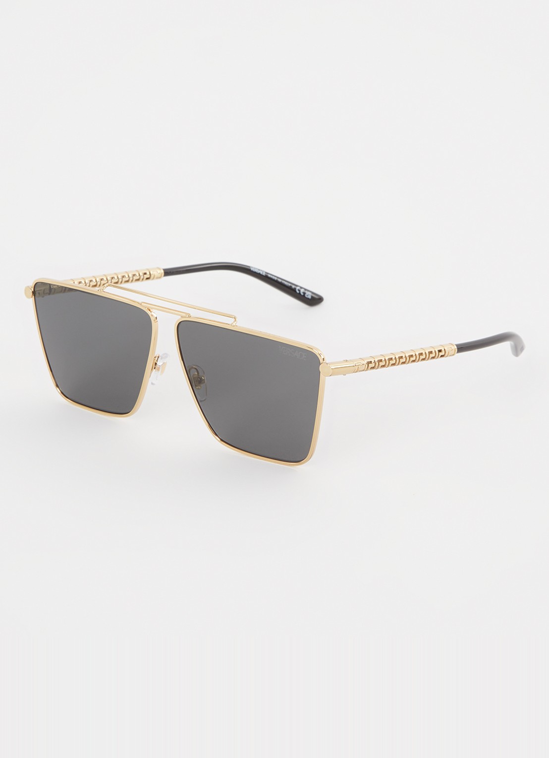 Versace Piloten zonnebril VE2266 - voorkant 3 goud