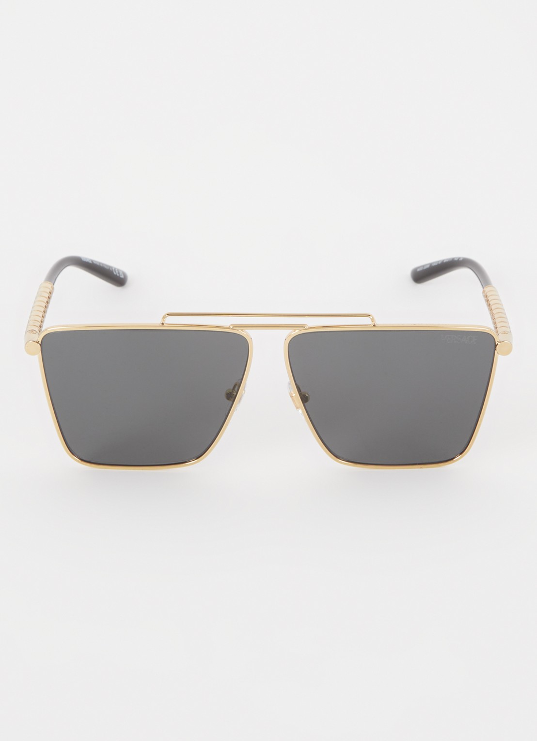 Versace Piloten zonnebril VE2266 - voorkant 4 goud
