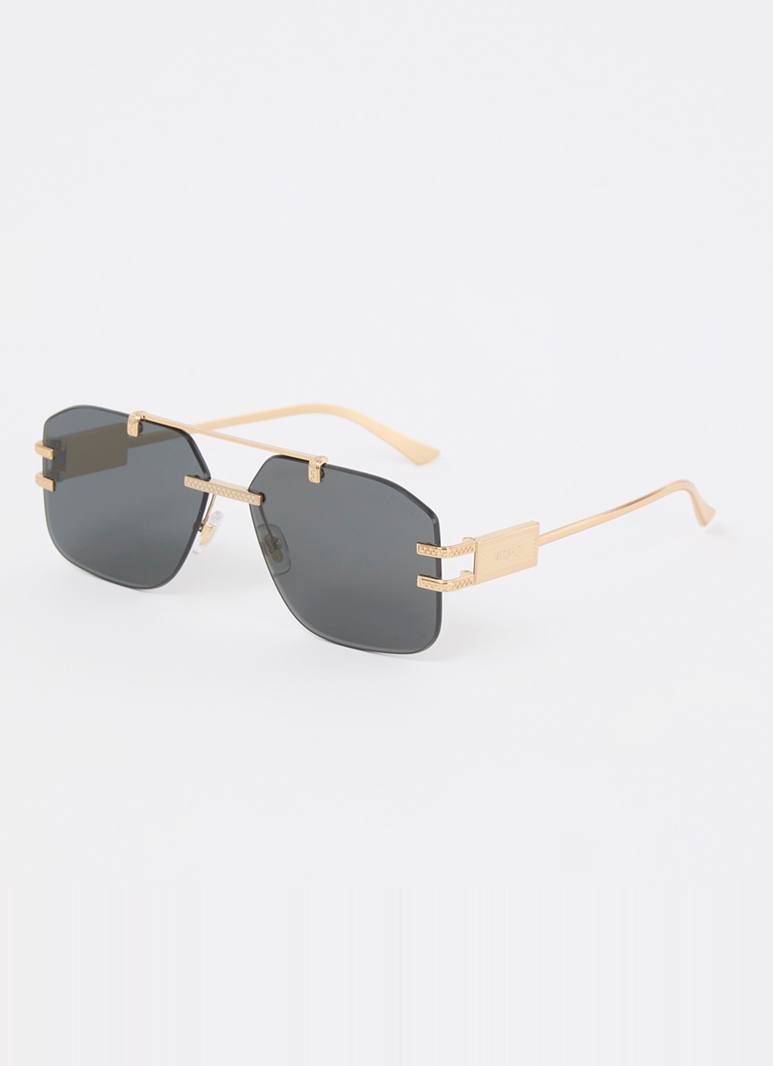 Versace Piloten zonnebril VE2275  - voorkant goud