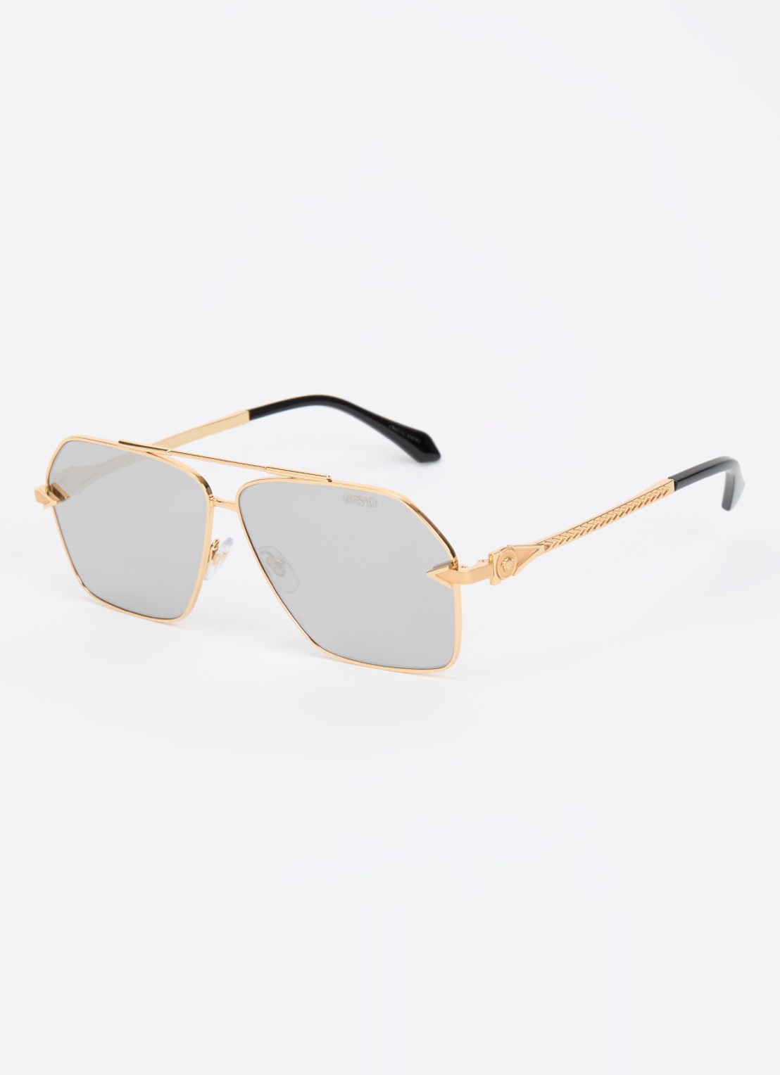 Versace Piloten zonnebril VE2284 - voorkant 4 goud