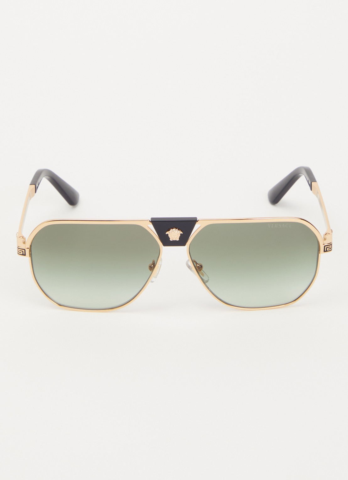 Versace Piloten zonnebril VE2294 - detail goud
