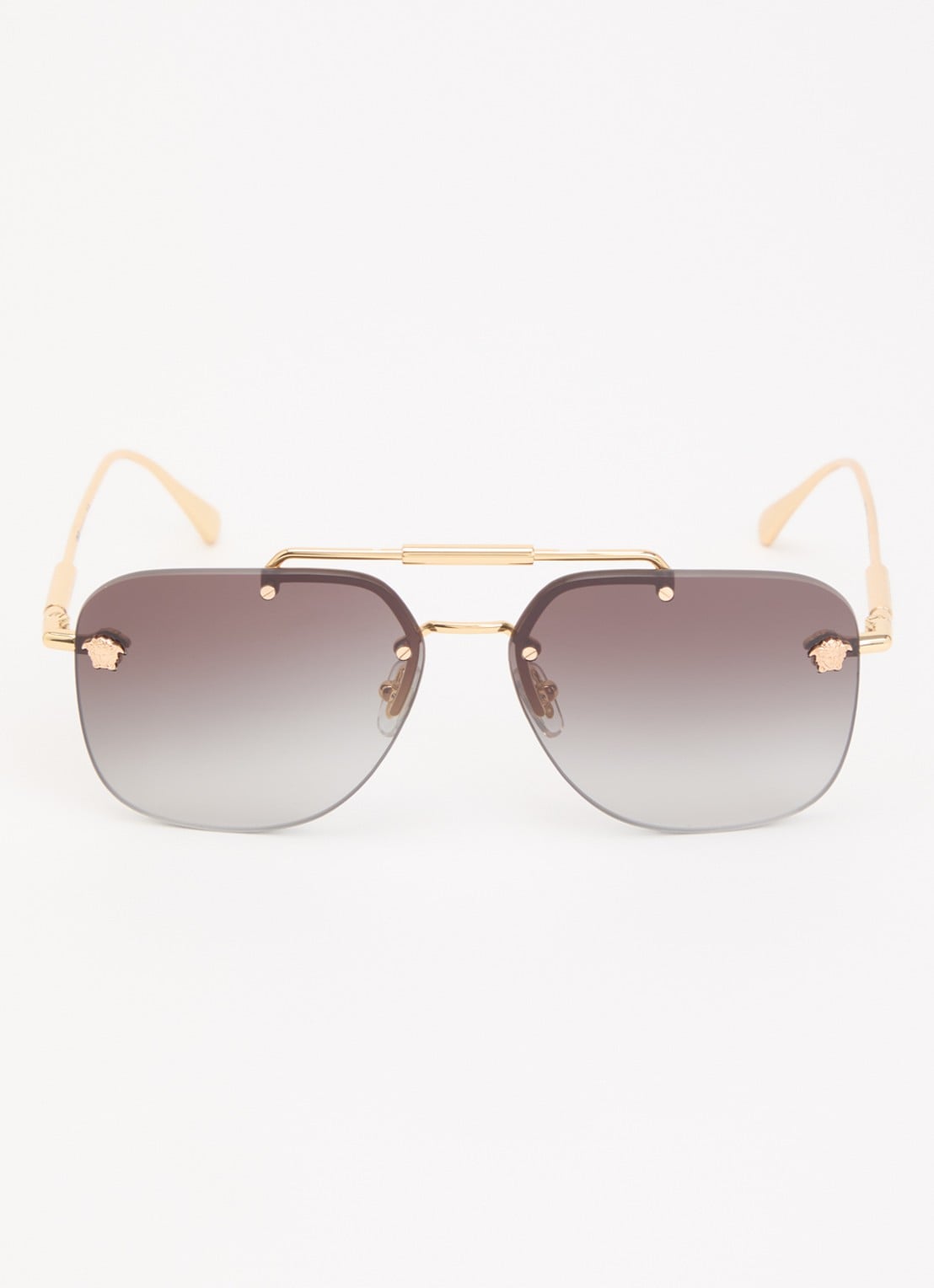 Versace Piloten zonnebril VE2296 - detail goud