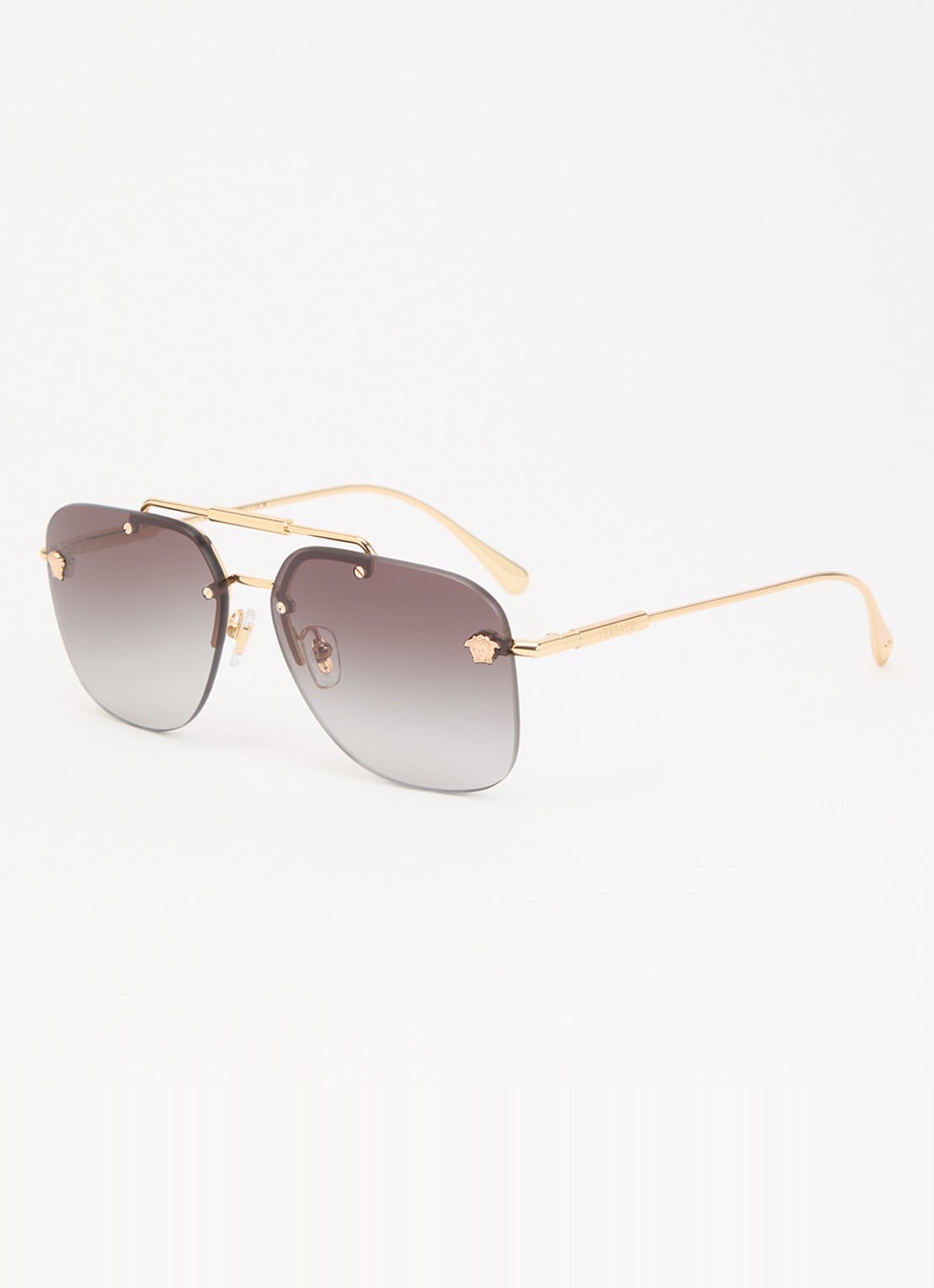 Versace Piloten zonnebril VE2296 - voorkant 4 goud