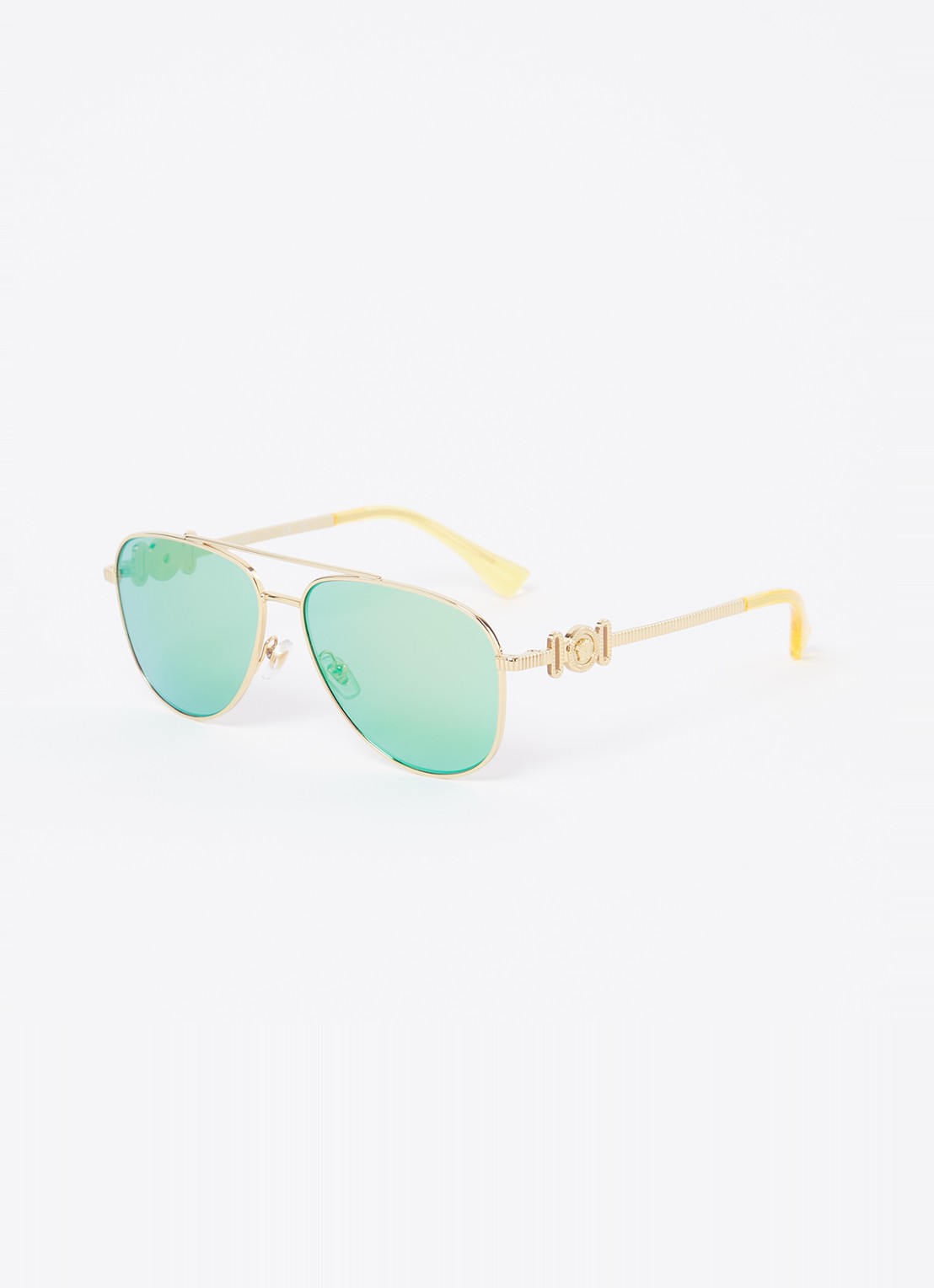 Versace Piloten zonnebril VK2002 - voorkant goud