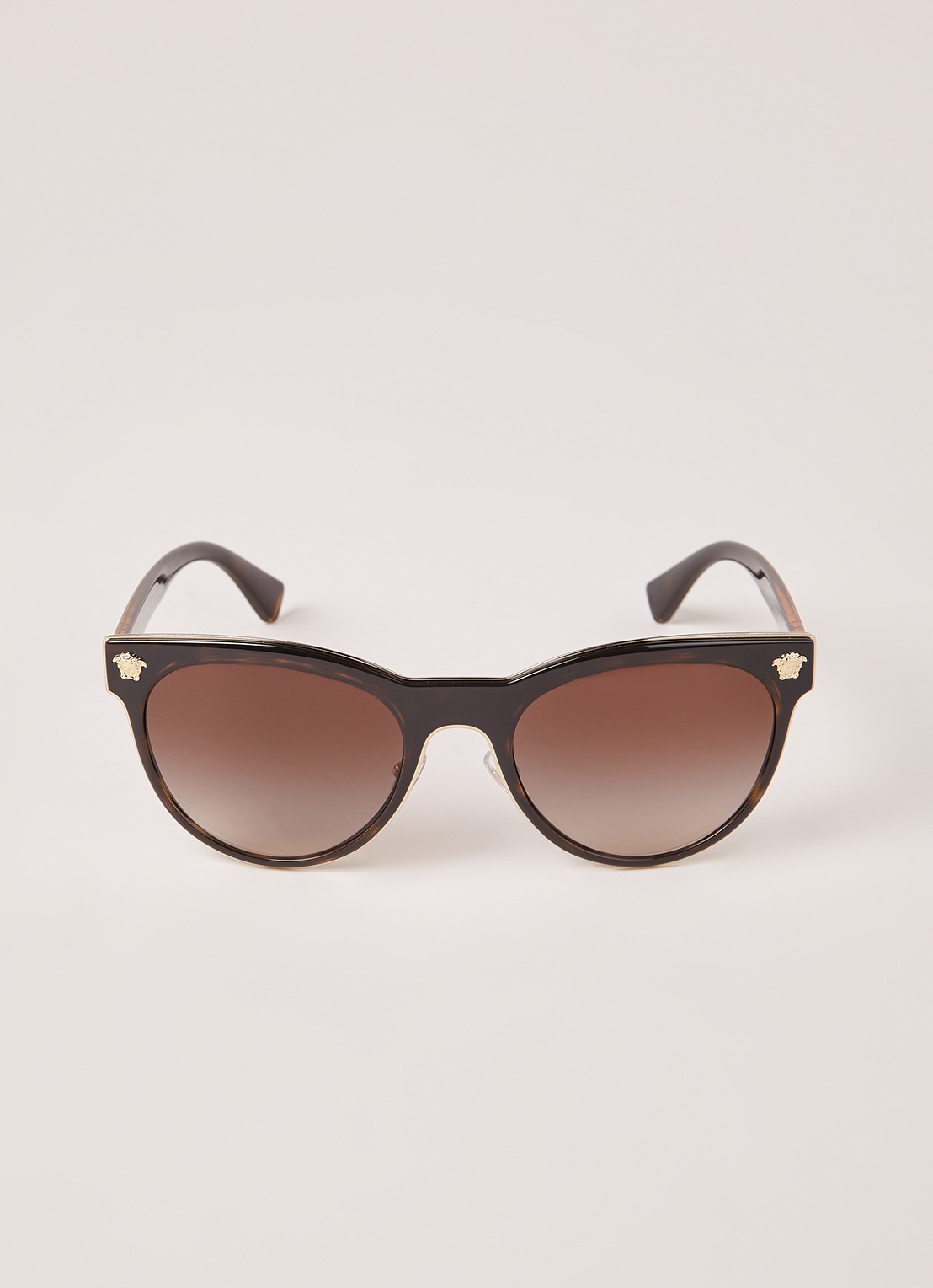 Versace Retro zonnebril VE2198 - voorkant 2 donkerbruin