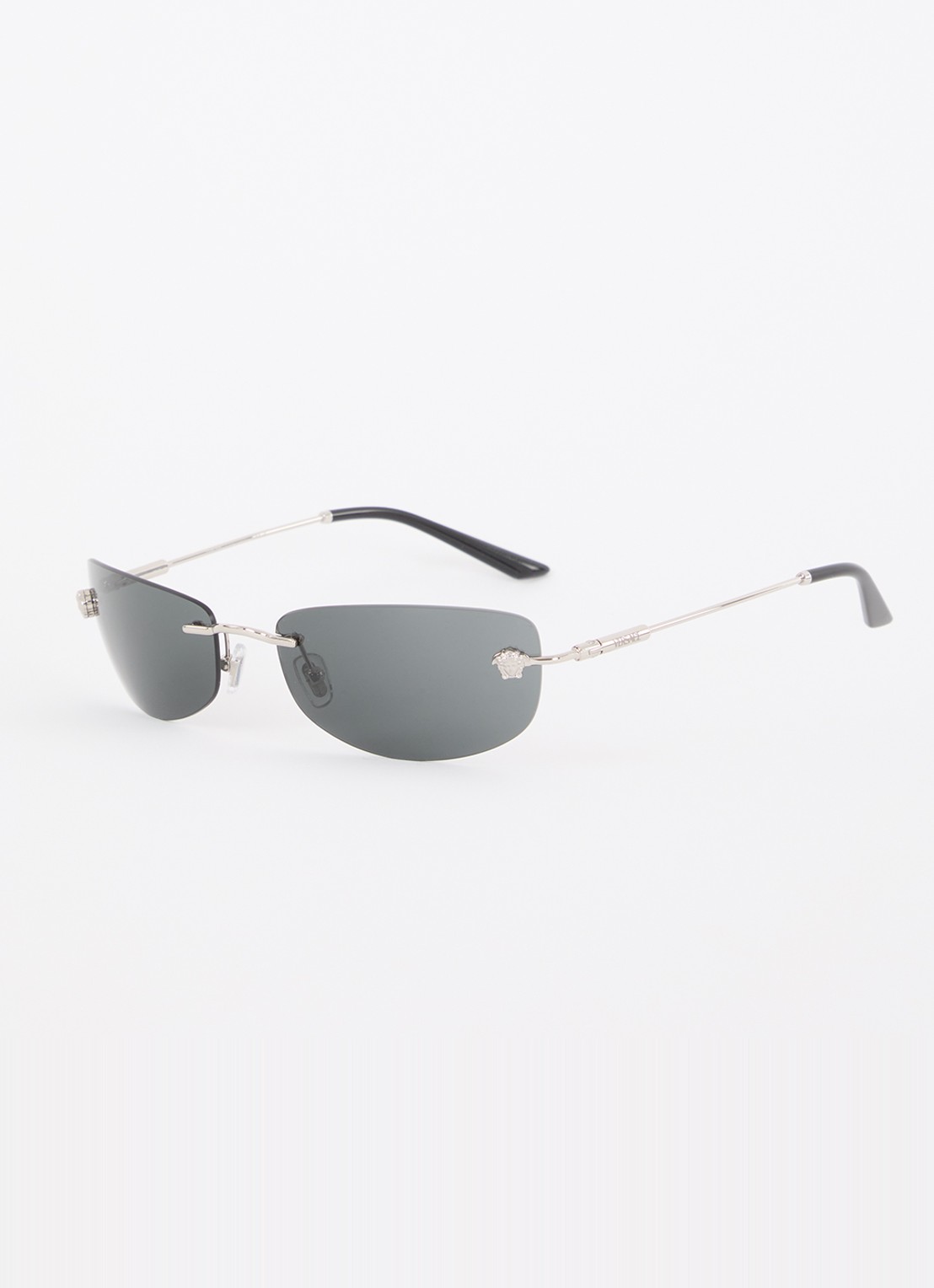 Versace Retro zonnebril VE2279 - voorkant zilver
