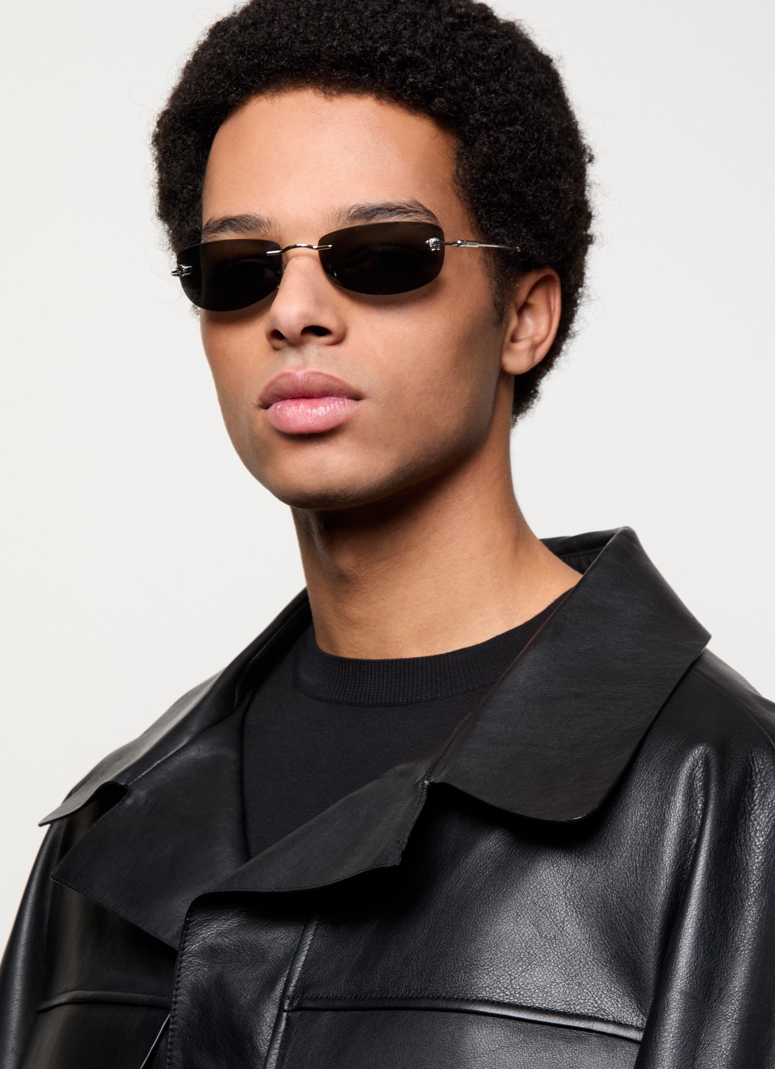 Versace Retro zonnebril VE2279 - voorkant 2 zilver