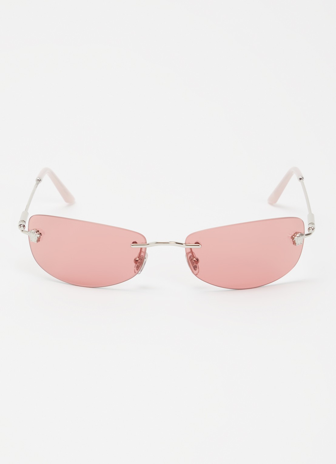 Versace Retro zonnebril VE2279 - detail zilver