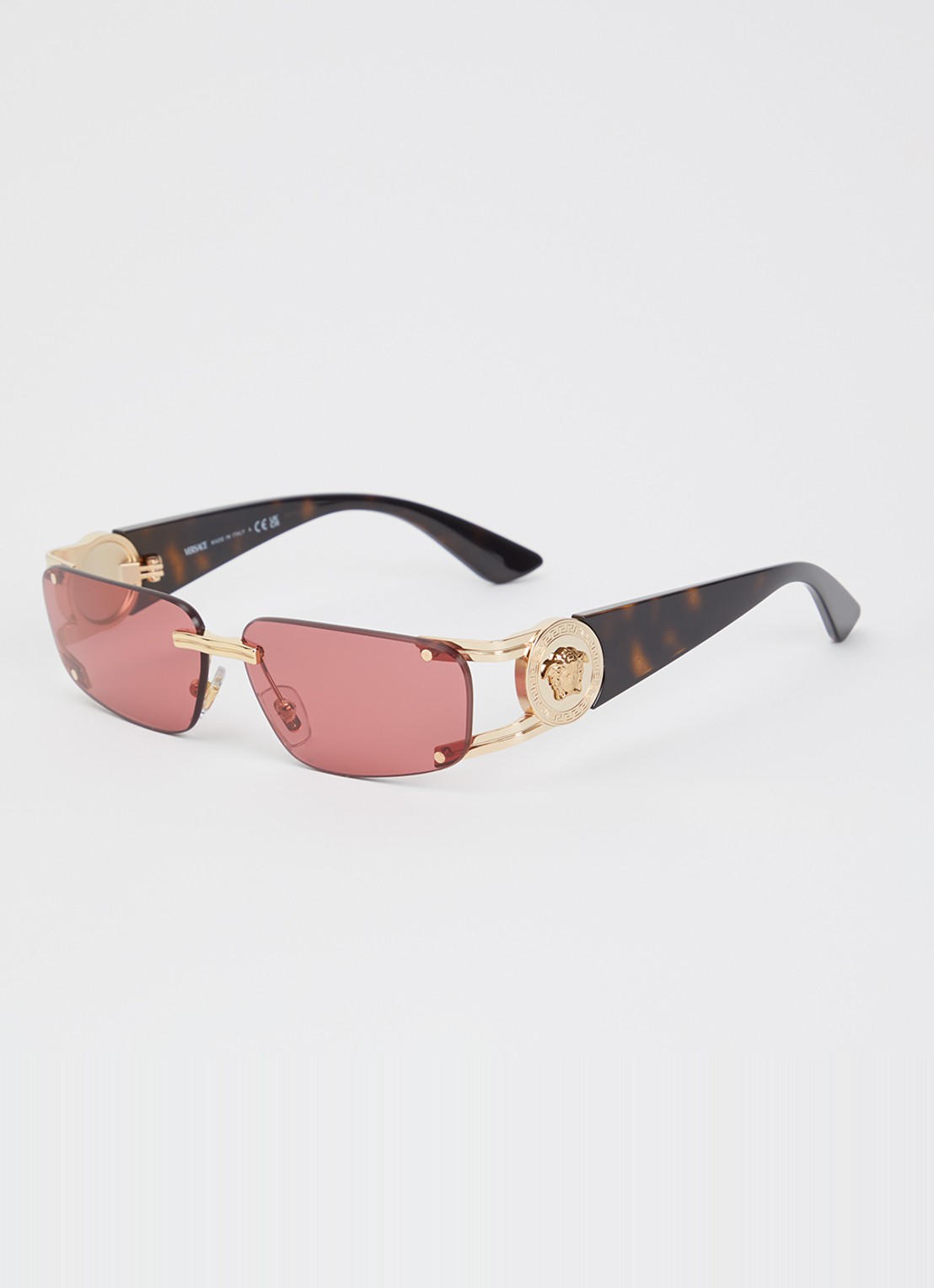 Versace Retro zonnebril VE2291 - voorkant 4 goud