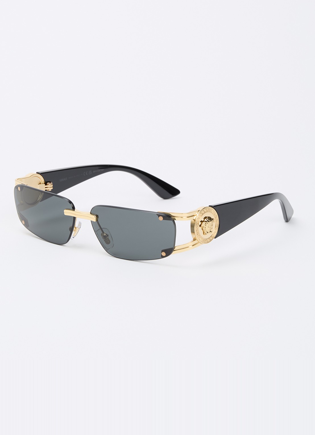 Versace Retro zonnebril VE2291 - voorkant goud