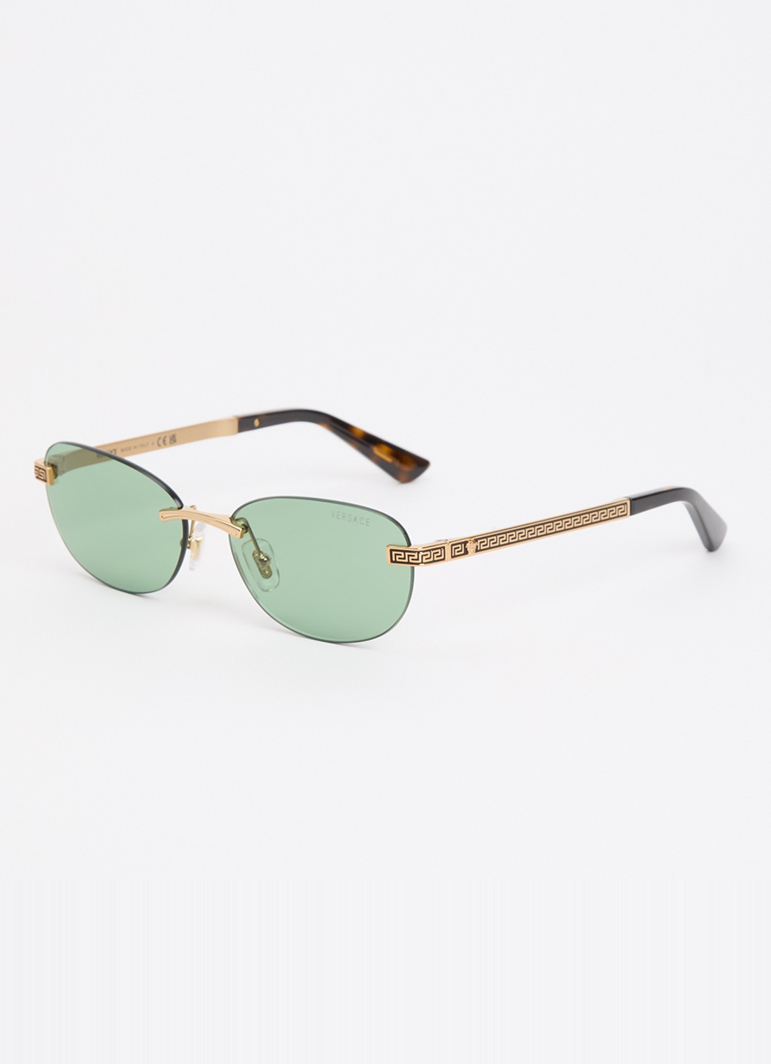 Versace Retro zonnebril VE2307 - voorkant 4 goud