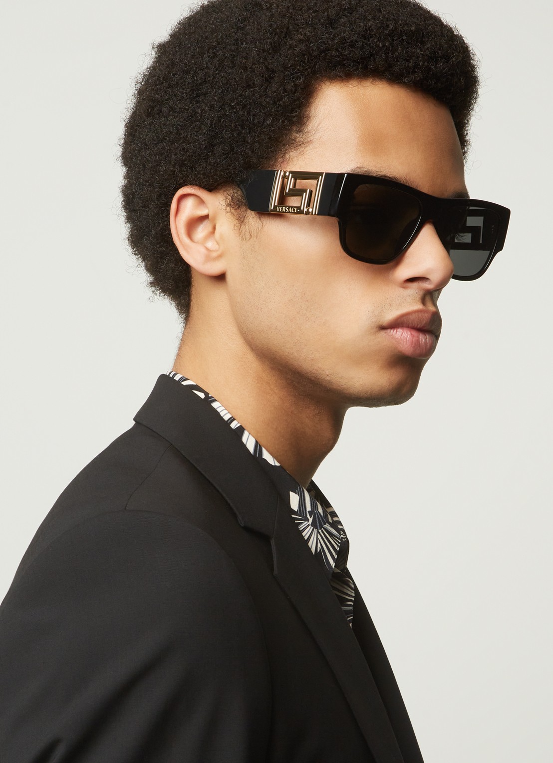 Versace Retro zonnebril VE4403 - voorkant 2 zwart