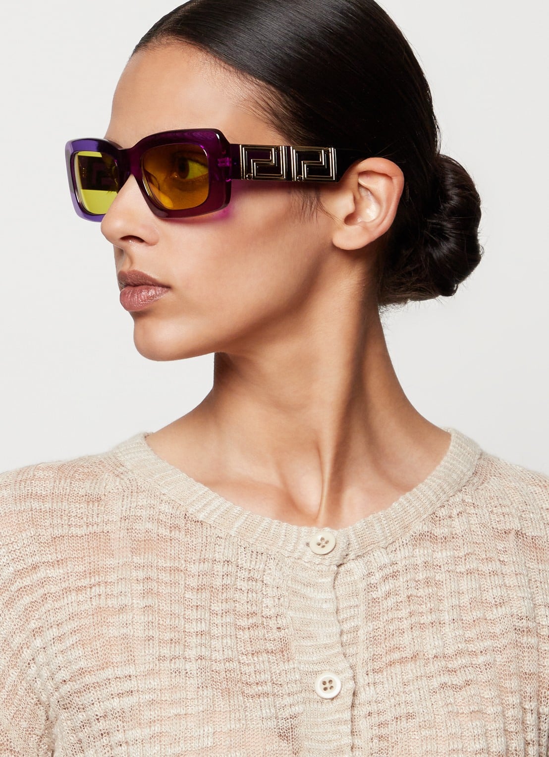 Versace Retro zonnebril VE4444 - voorkant 5 violet