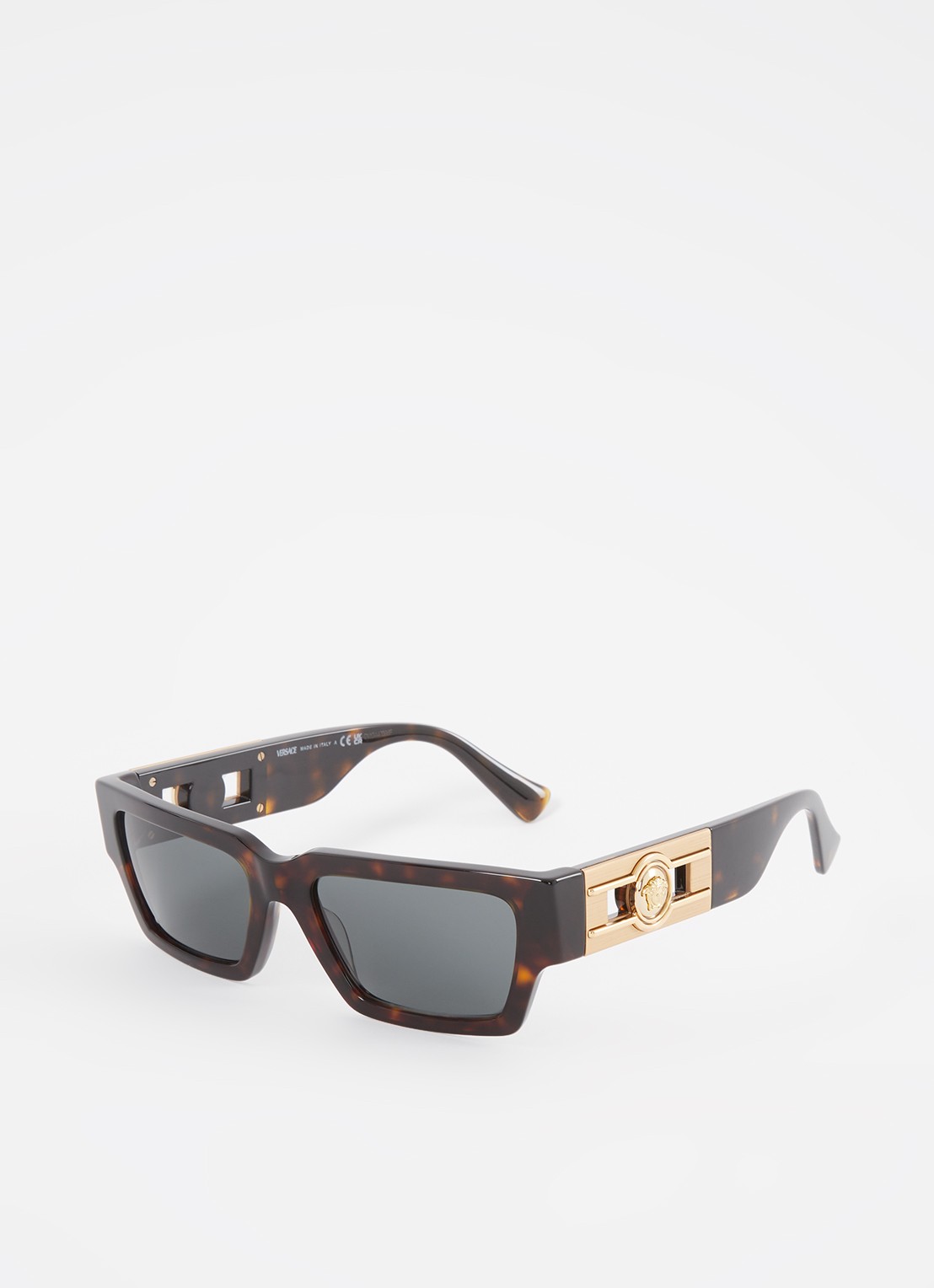 Versace Retro zonnebril VE4459 - voorkant 4 donkerbruin