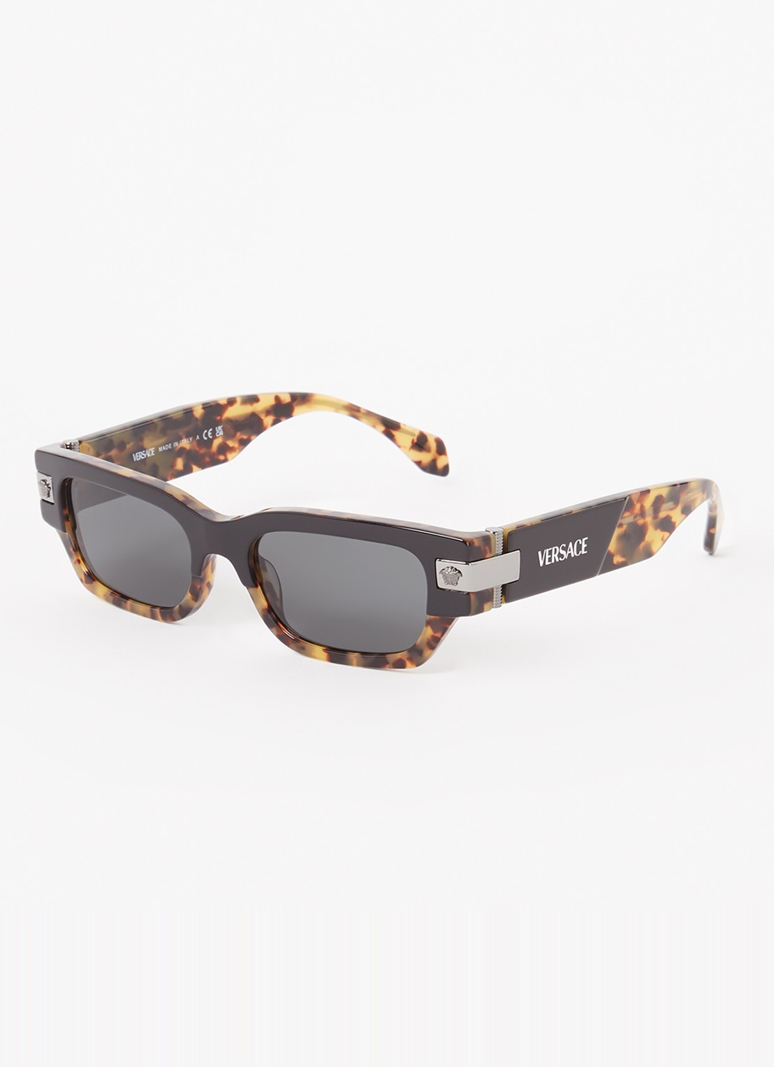 Versace Retro zonnebril VE4465 - voorkant 4 zwart