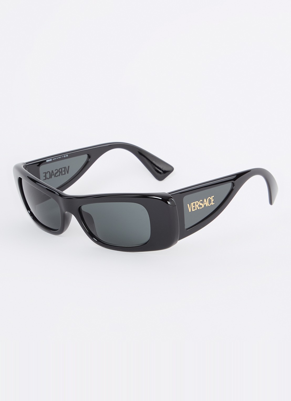 Versace Retro zonnebril VE4481 - voorkant 4 zwart