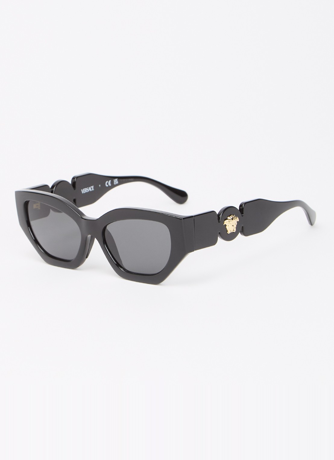Versace Retro zonnebril VK4007U - voorkant 4 zwart