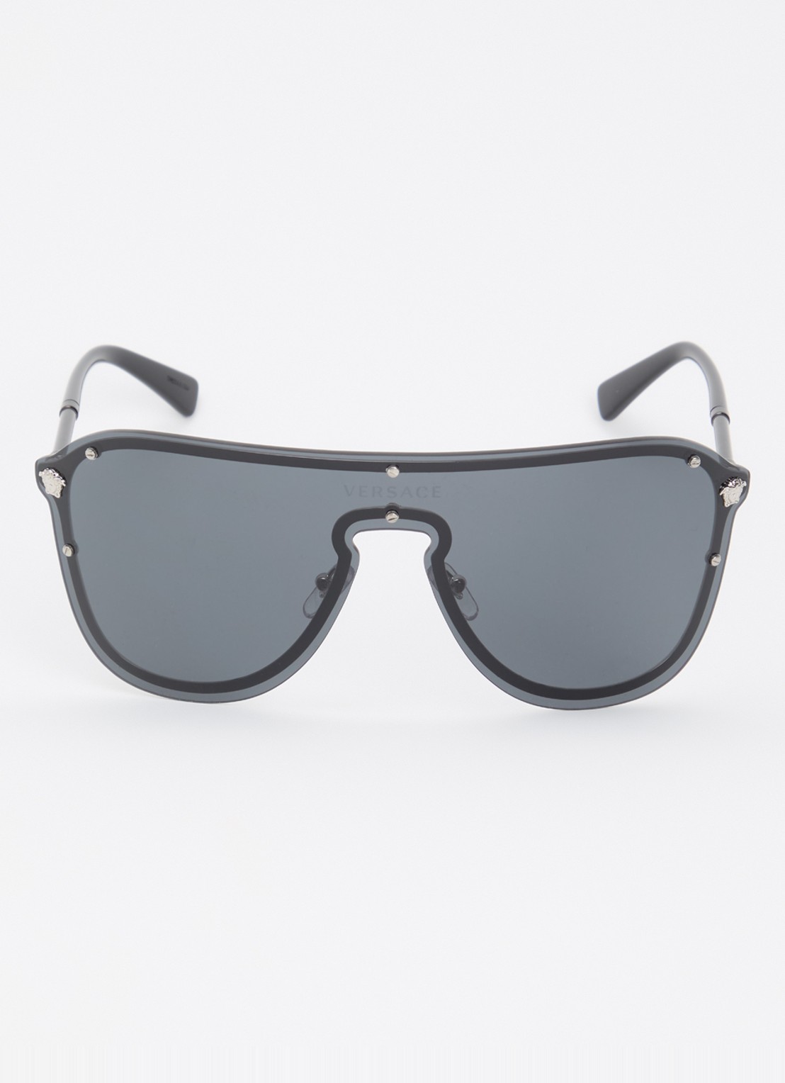 Versace Shield zonnebril VE2180 - detail zwart