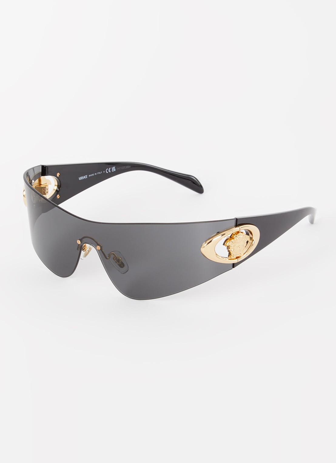 Versace Shield zonnebril VE2280 - voorkant zwart