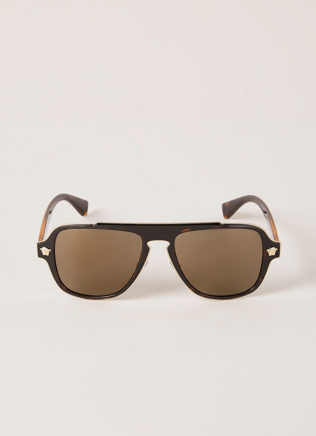 Versace Wayfarer zonnebril VE2199 - voorkant 2 donkerbruin