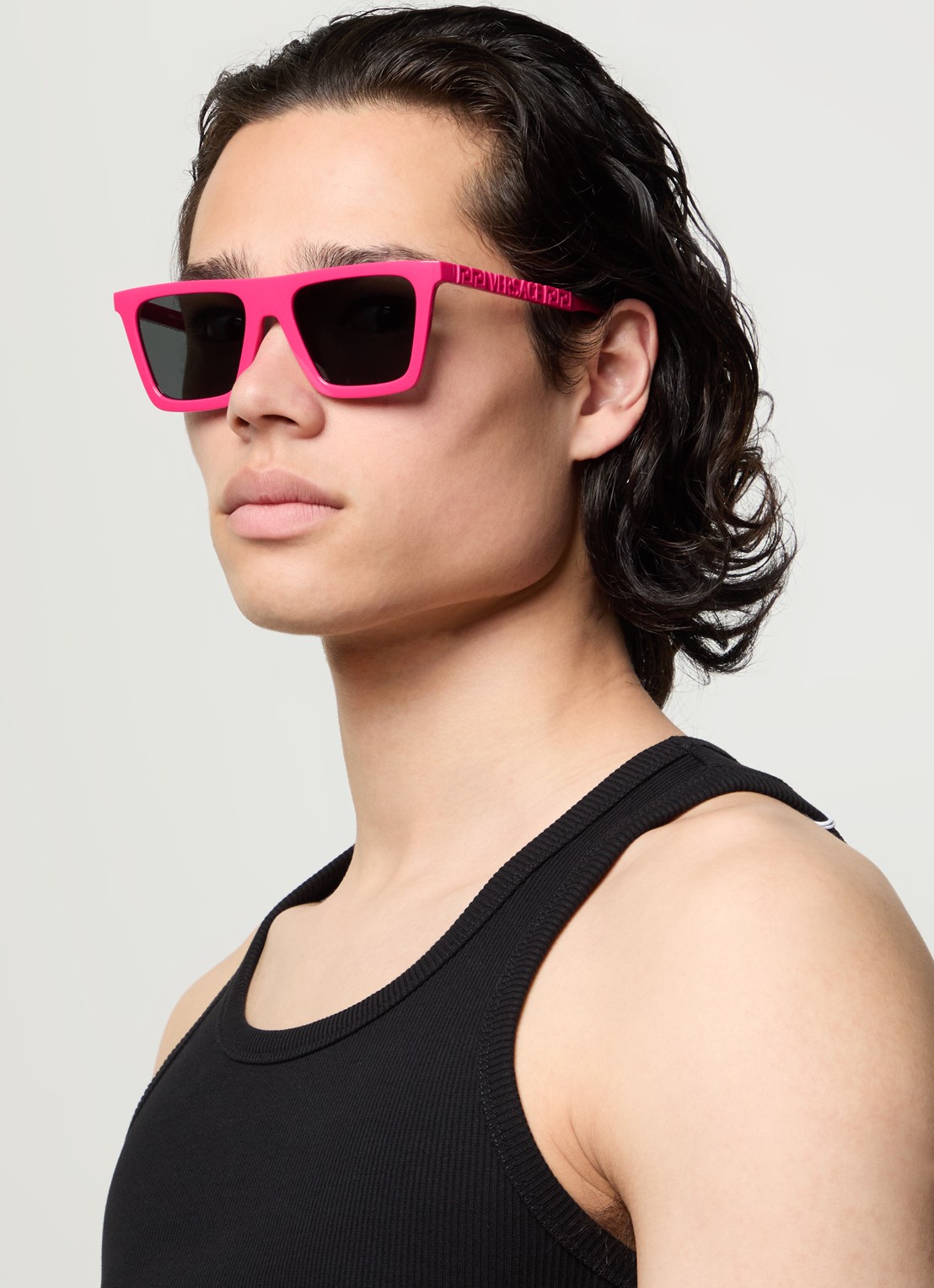 Versace Wayfarer zonnebril VE4468U - voorkant 5 fuchsia