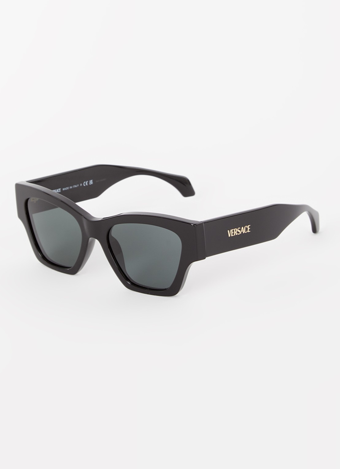 Versace Wayfarer zonnebril VE4492U - voorkant zwart