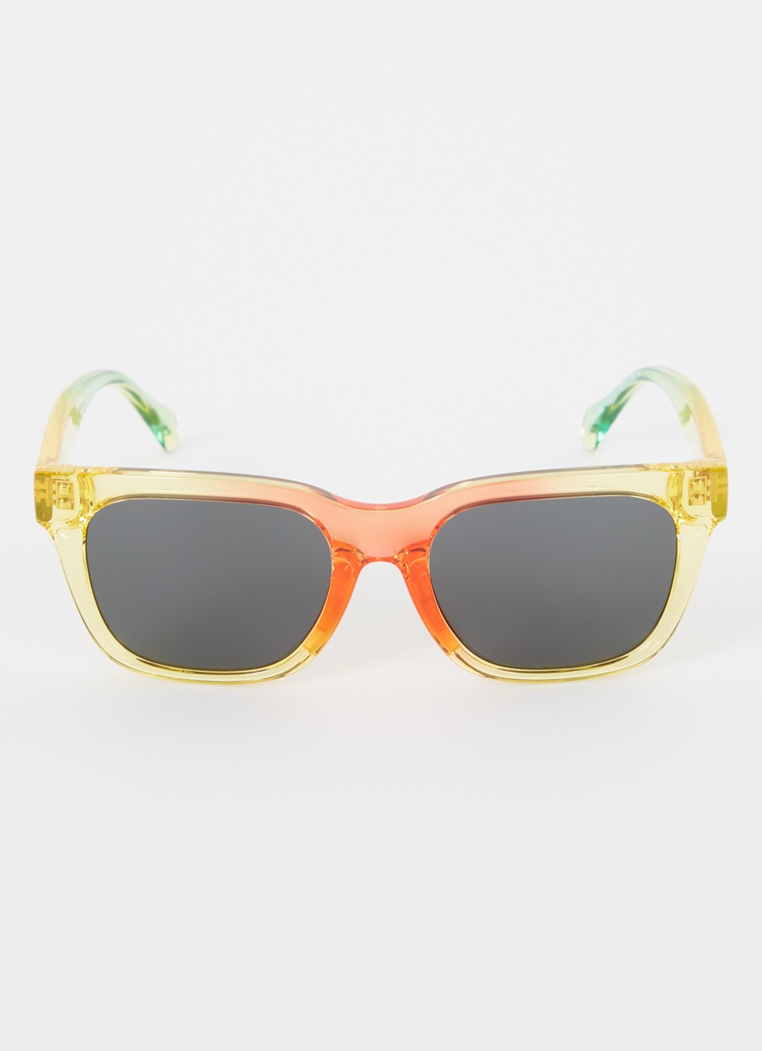 Versace Wayfarer zonnebril VK4006U - detail 2 geel