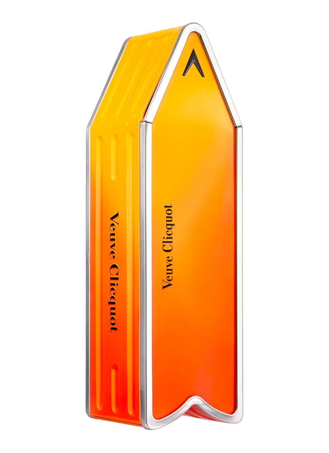 Veuve Clicquot Arrow Follow Your Sun Champagne Brut in limited edition geschenkverpakking 750 ml  - voorkant 2 undefined