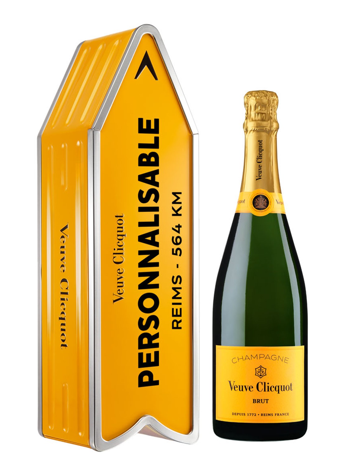 Veuve Clicquot Arrow Original champagne 750 ml - voorkant undefined