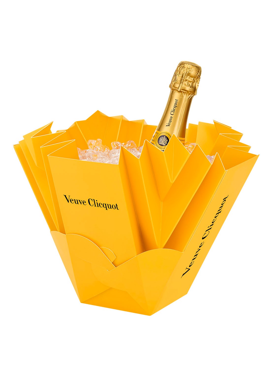 Veuve Clicquot Champagne Brut in ice-bucket 750 ml - voorkant 2 undefined