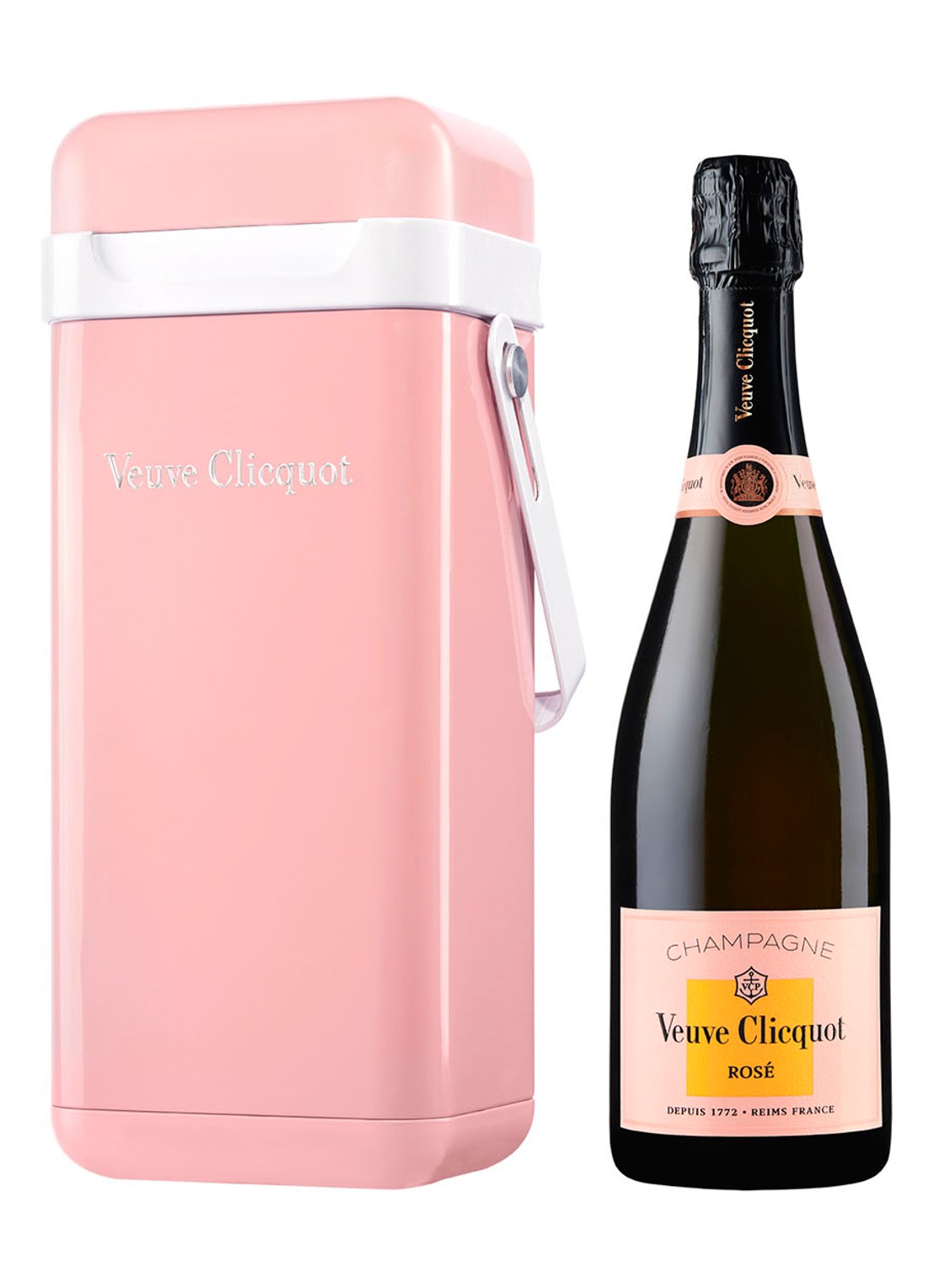 Veuve Clicquot Veuve Clicquot Rosé met koeler 750 ml - Limited Edition - voorkant 2 undefined