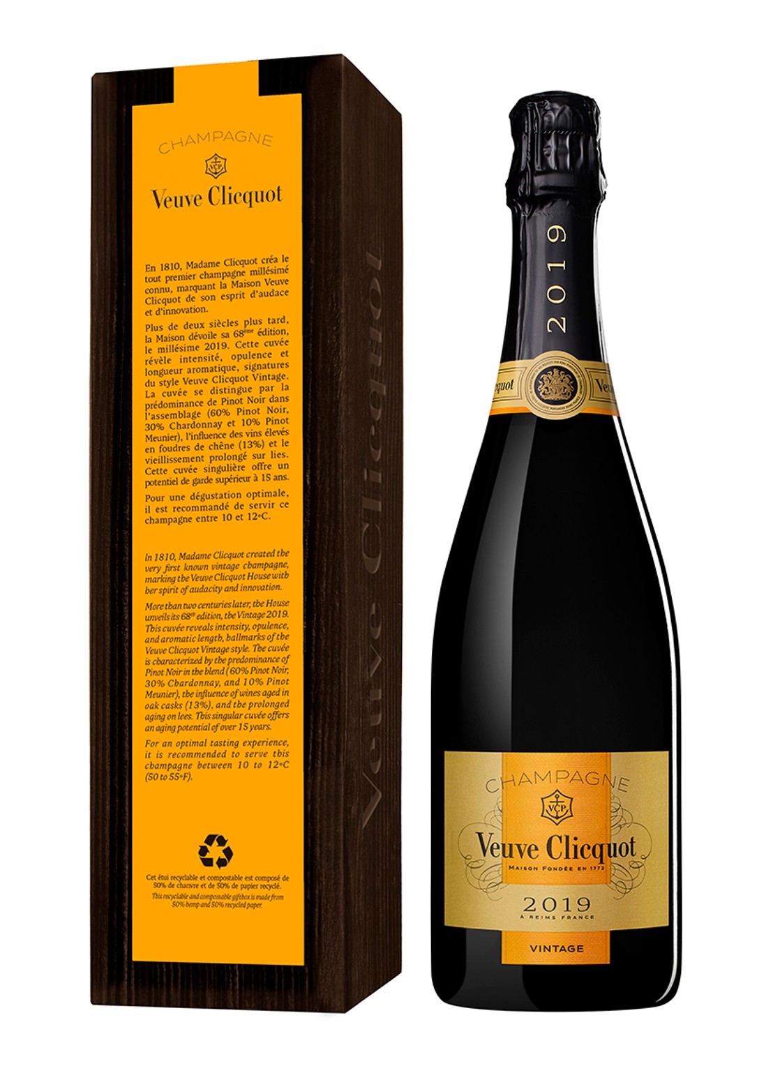 Veuve Clicquot Veuve Clicquot Vintage 2019 Blanc champagne 75 cl - voorkant 2 undefined