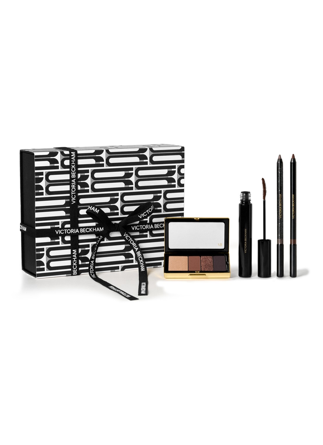 Victoria Beckham 2025 Holiday Set Cocoa Collection - make- up set - voorkant undefined