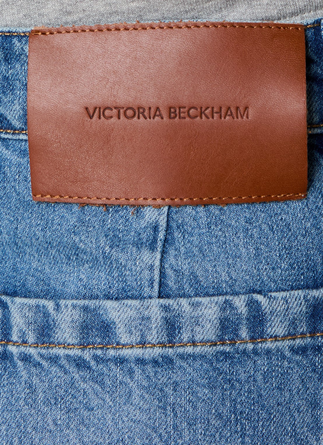 Victoria Beckham Alina 32 Inch high waist flared leg jeans met persplooi - detail 5 jeans