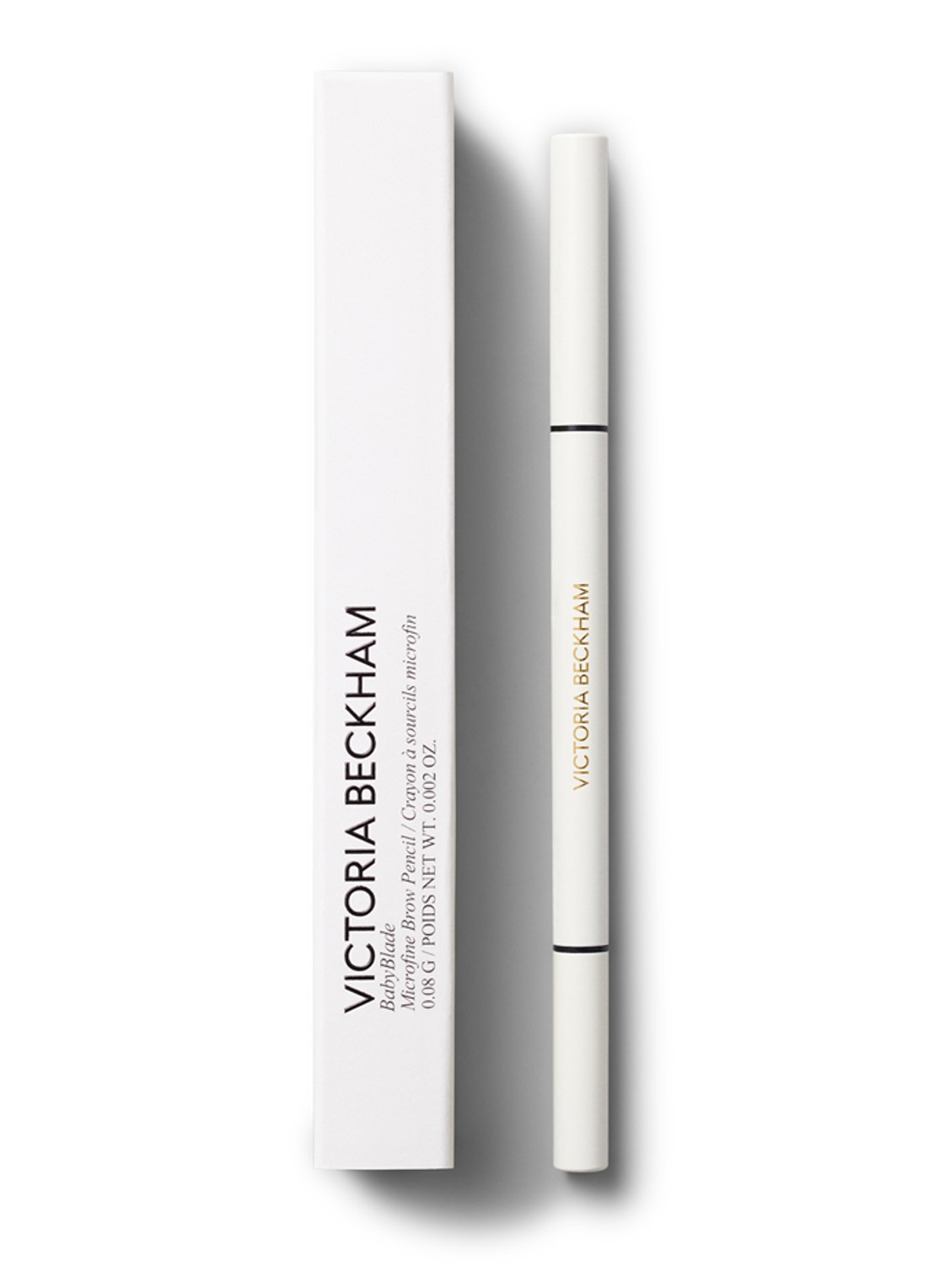 Victoria Beckham BabyBlade - wenkbrauwpotlood - voorkant dark brown