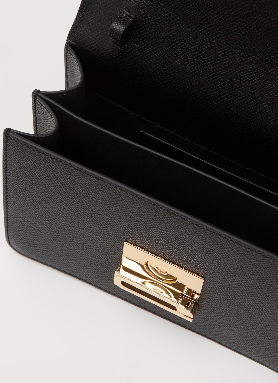 Victoria Beckham Dorian Small handtas van kalfsleer met afneembare schouderriem - detail 5 zwart