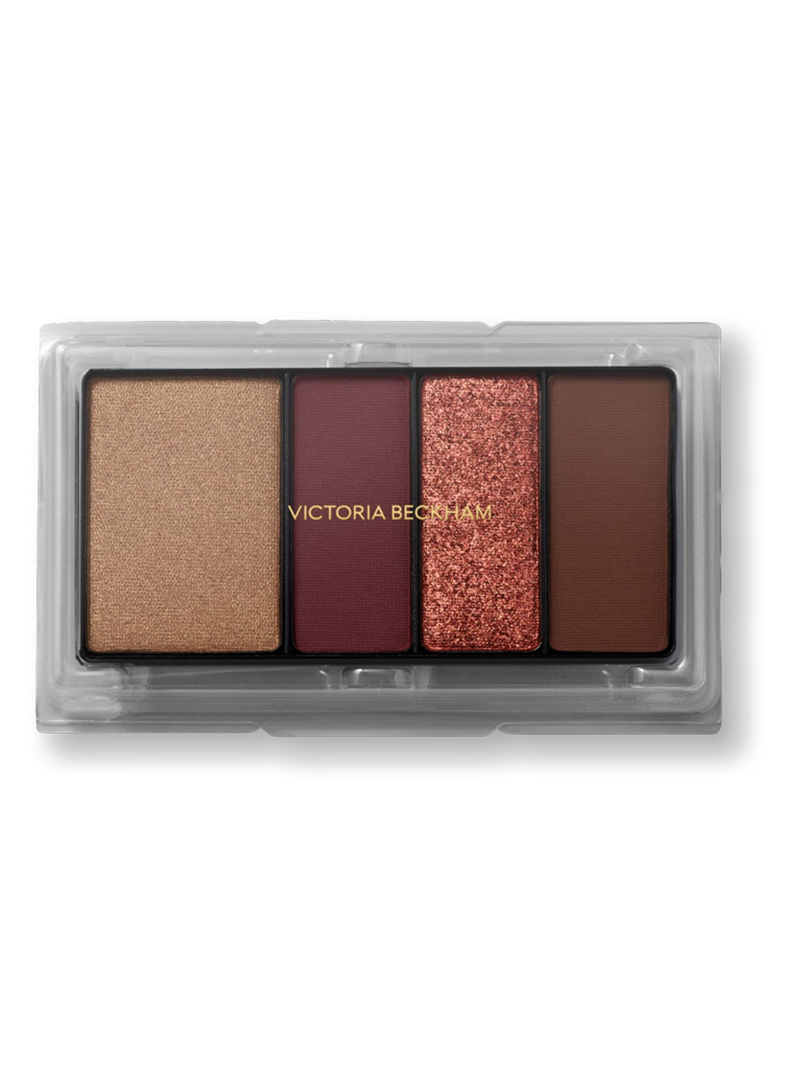Victoria Beckham Eye Wardrobe - oogschaduwpalette navulling - voorkant 8 bordeaux refill