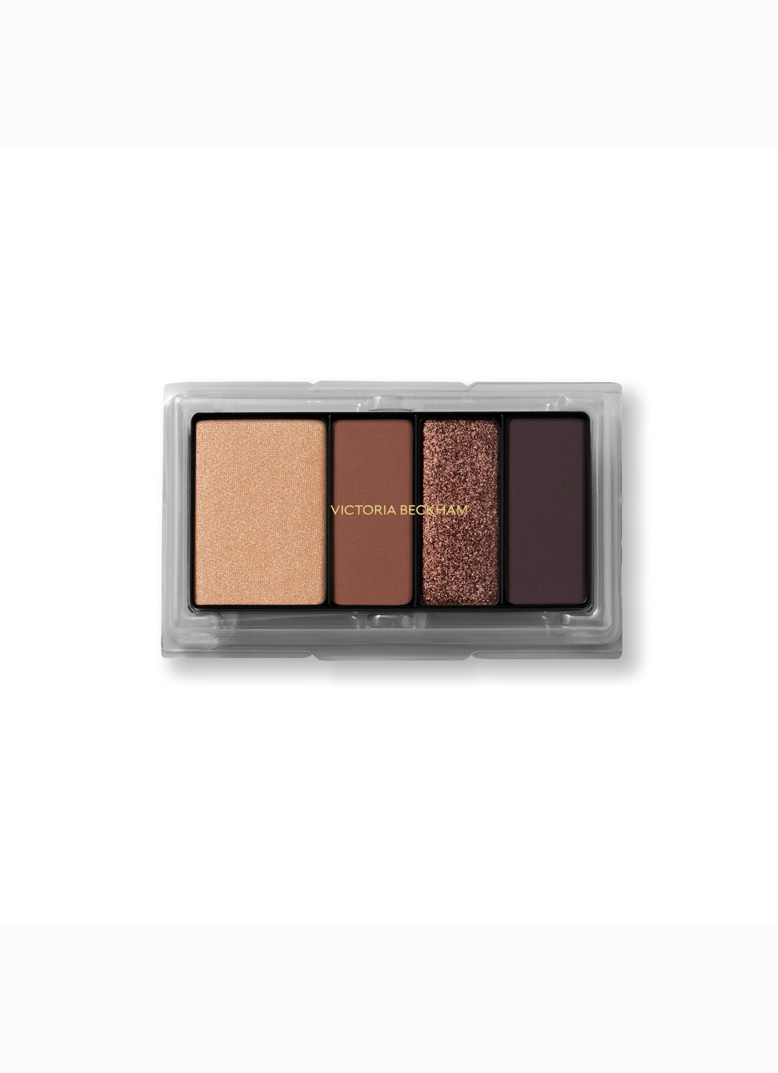Victoria Beckham Eye Wardrobe - oogschaduwpalette navulling - voorkant 8 cocoa refill