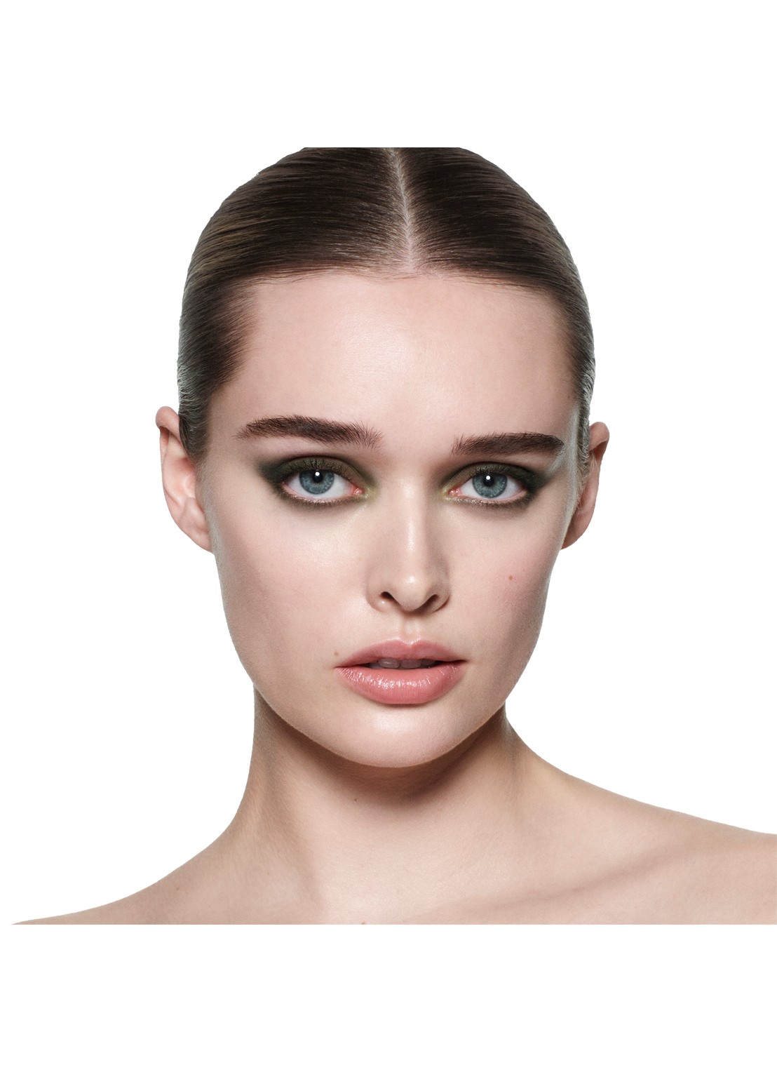 Victoria Beckham Eye Wardrobe - oogschaduwpalette navulling - detail 7 olive refill