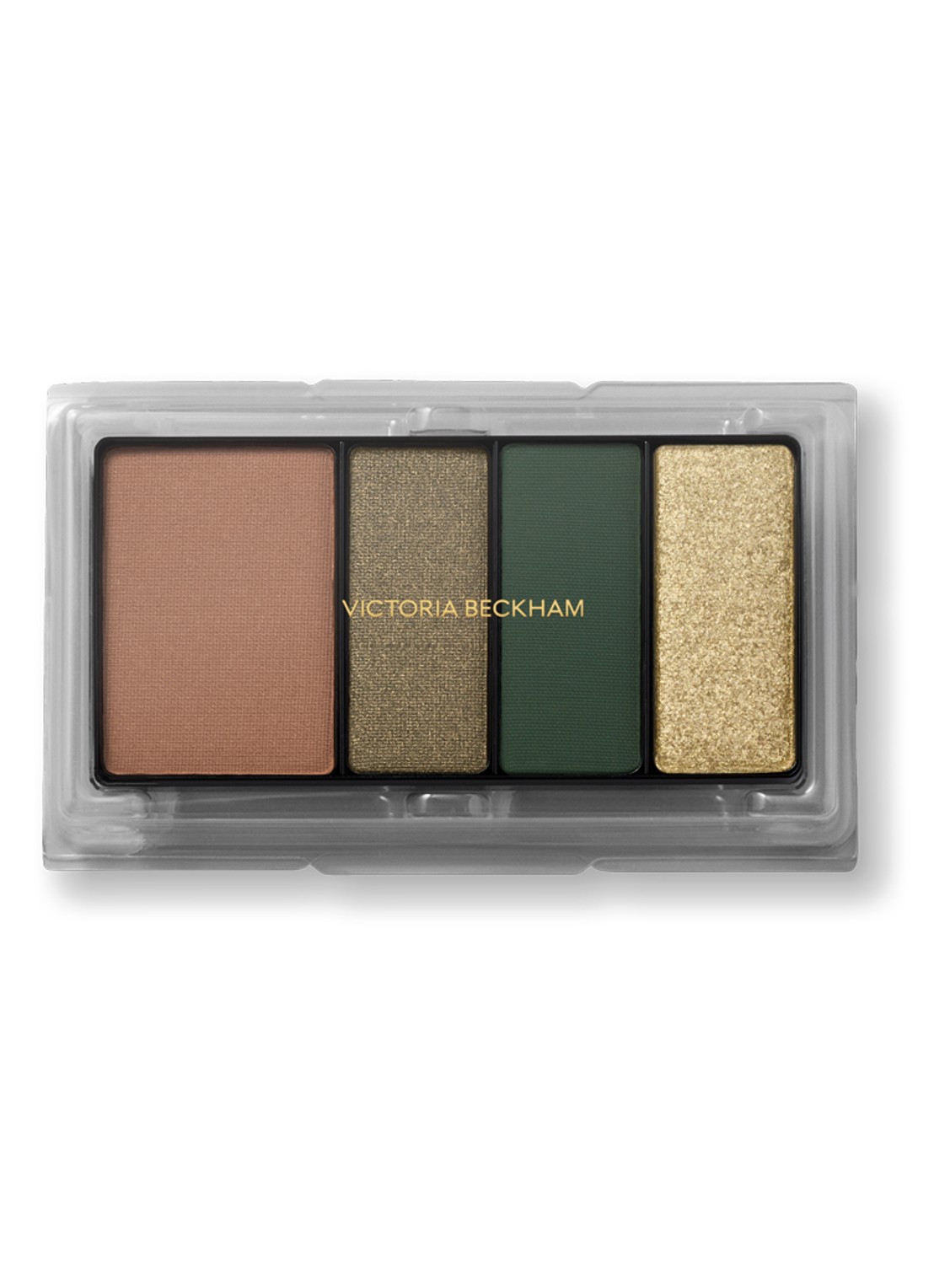 Victoria Beckham Eye Wardrobe - oogschaduwpalette navulling - voorkant 2 olive refill