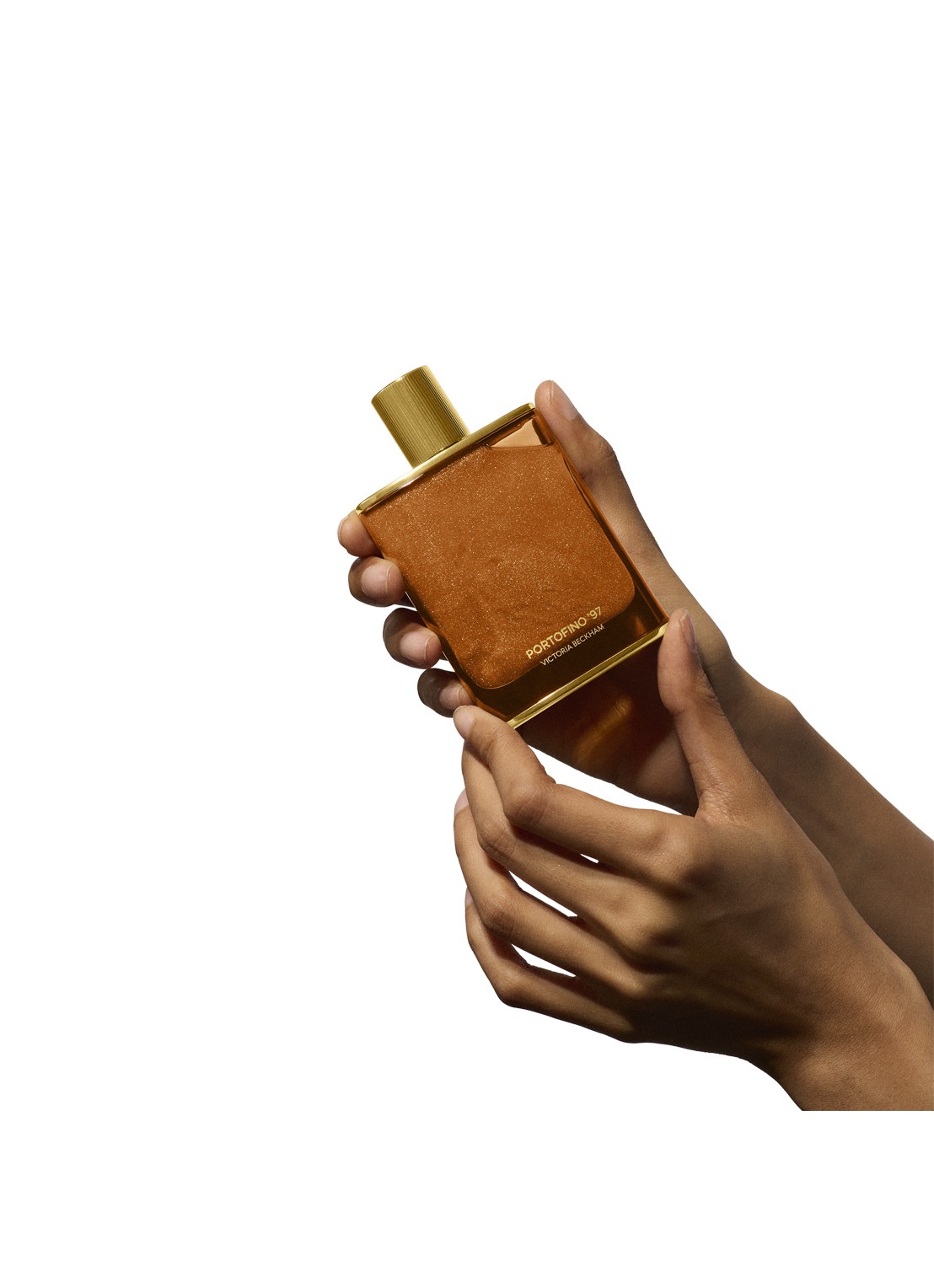 Victoria Beckham Golden Shimmer Body Oil - huidolie - achterkant undefined