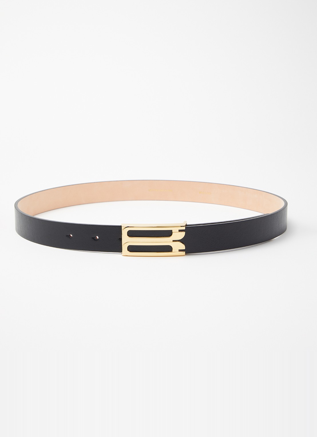 Victoria Beckham Riem van kalfsleer - voorkant zwart
